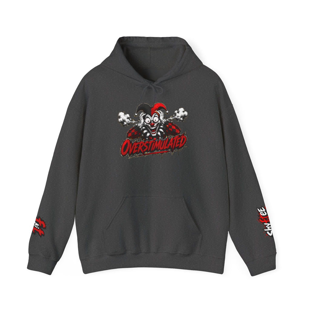 Shyftee "Overstimulated" Hoodie (Red)