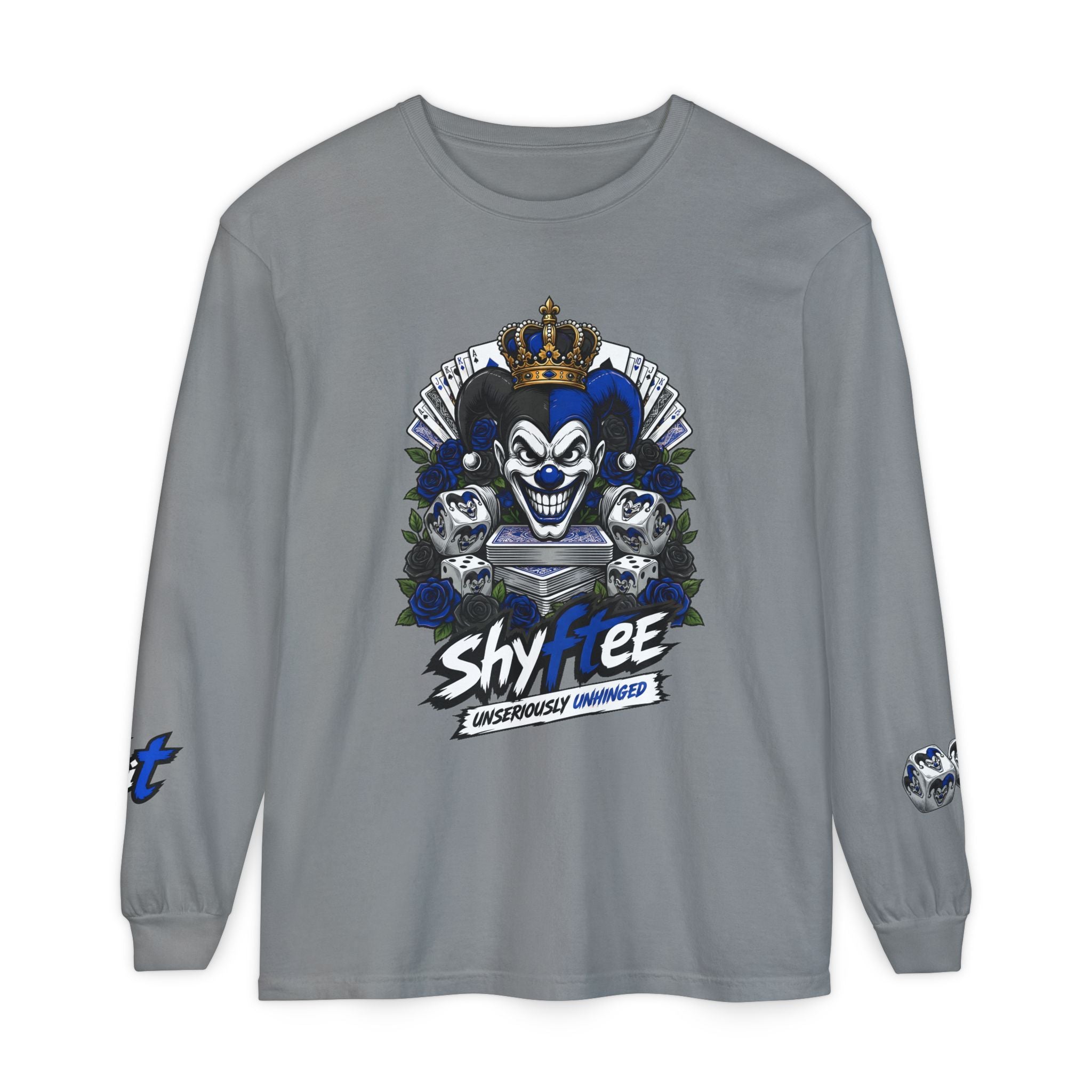 Shyftee "Stacked" Long-Sleeve (Blue)