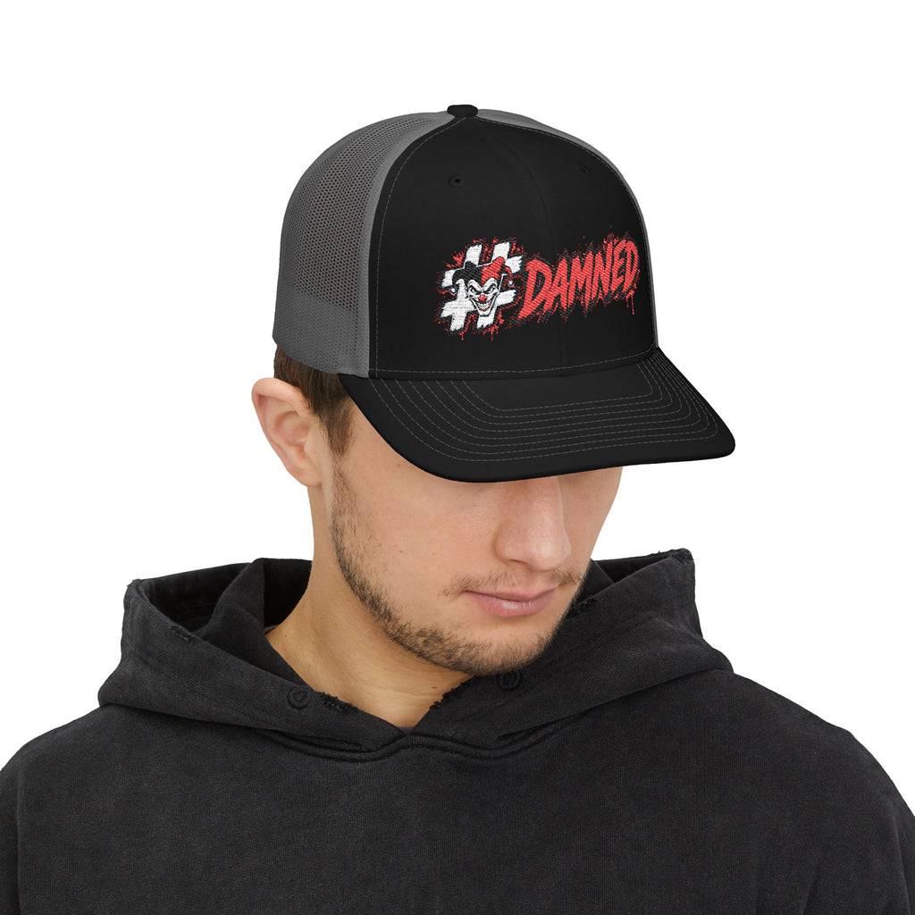 Shyftee "#Damned" Trucker Hat (Red)