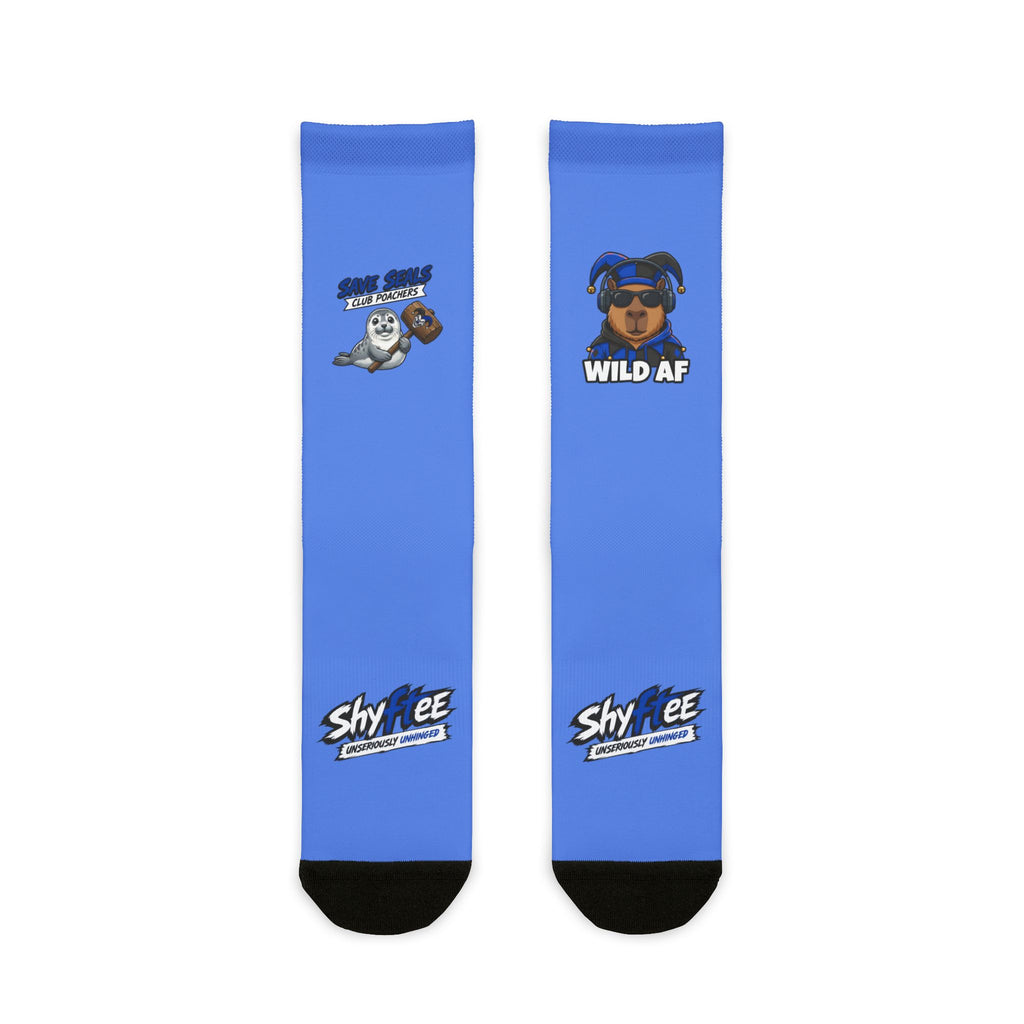 Shyftee "Sidekick" Crew Socks (Blue)