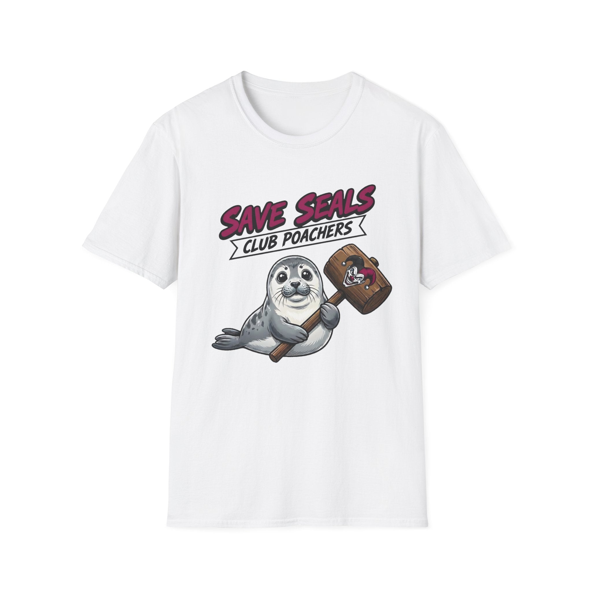 Shyftee "Save Seals - Club Poachers" Tee (Pink)
