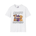 Shyftee "Adopt Don't Shop" Tee (Purple)