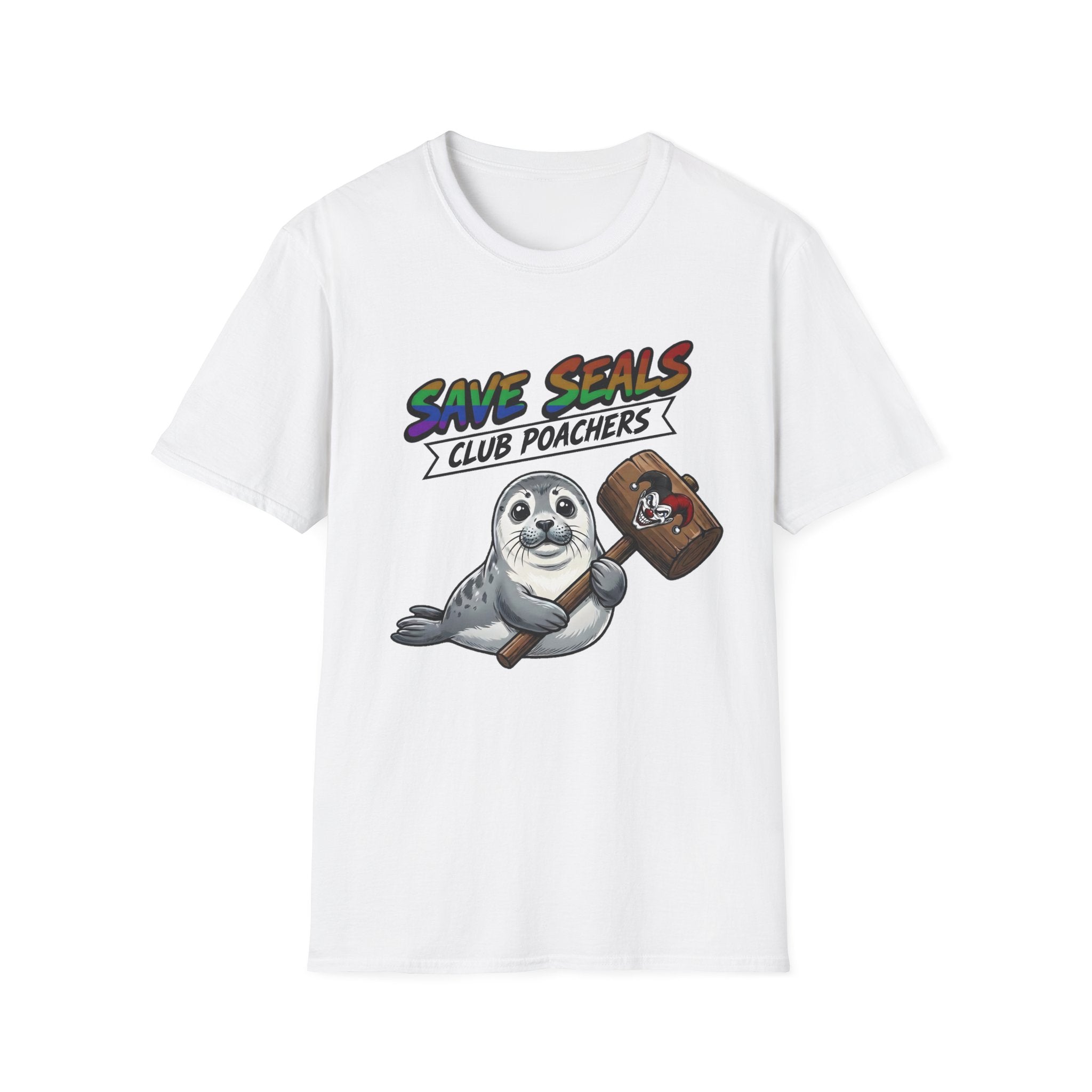 Shyftee "Save Seals - Club Poachers" Tee (Pride-Inspired)