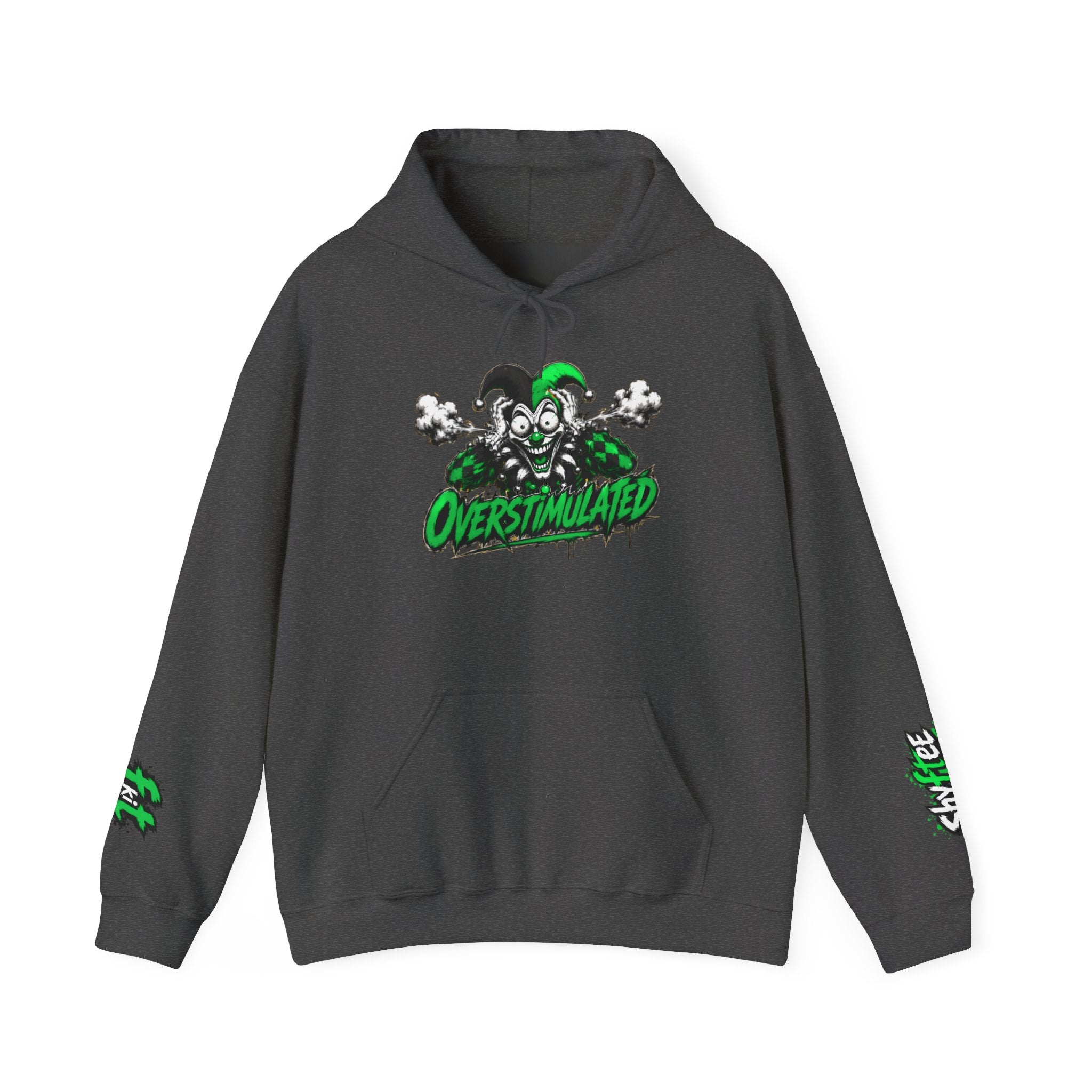 Shyftee "Overstimulated" Hoodie (Green)