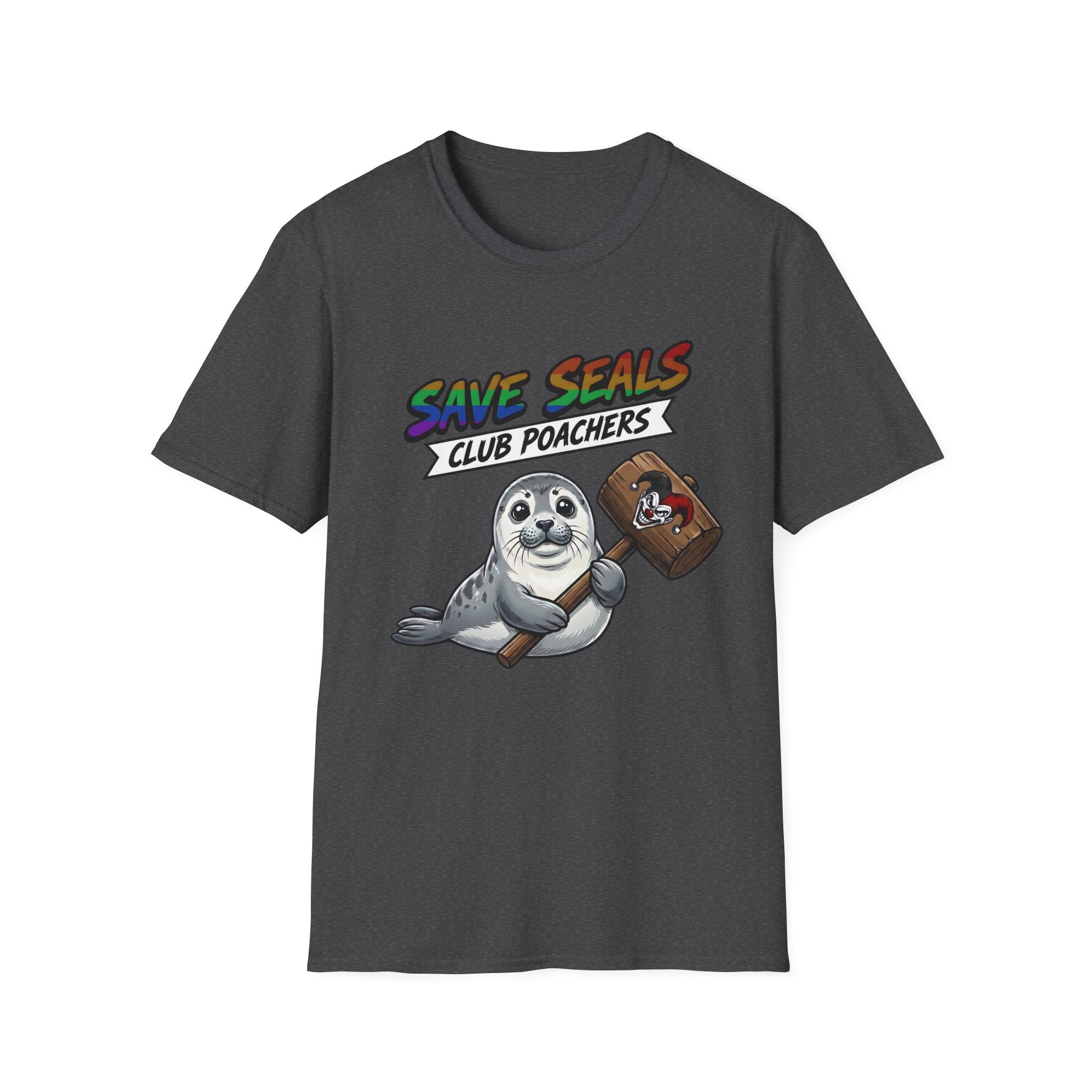 Shyftee "Save Seals - Club Poachers" Tee (Pride-Inspired)