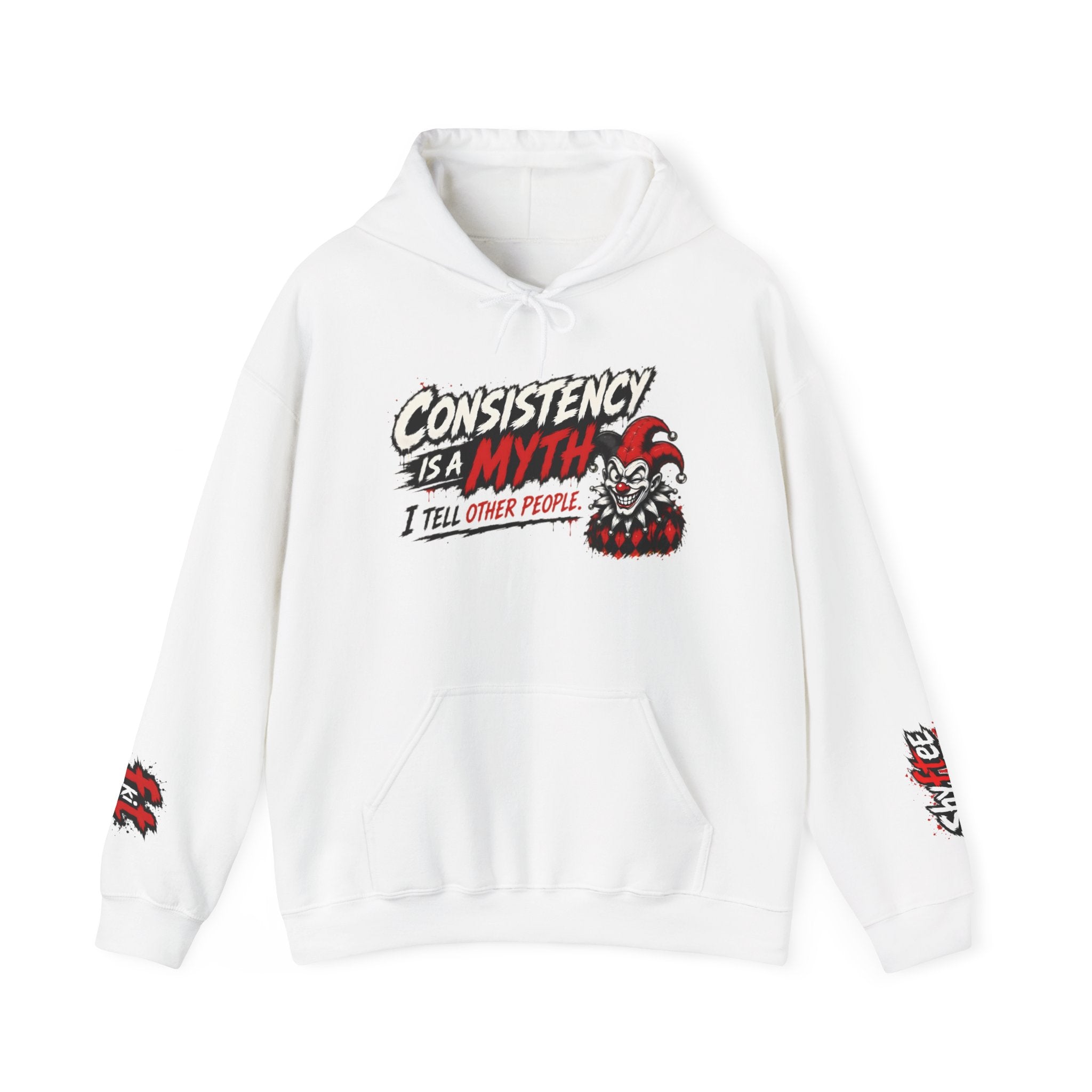 Shyftee "Consistency is a Myth" Hoodie (Red)