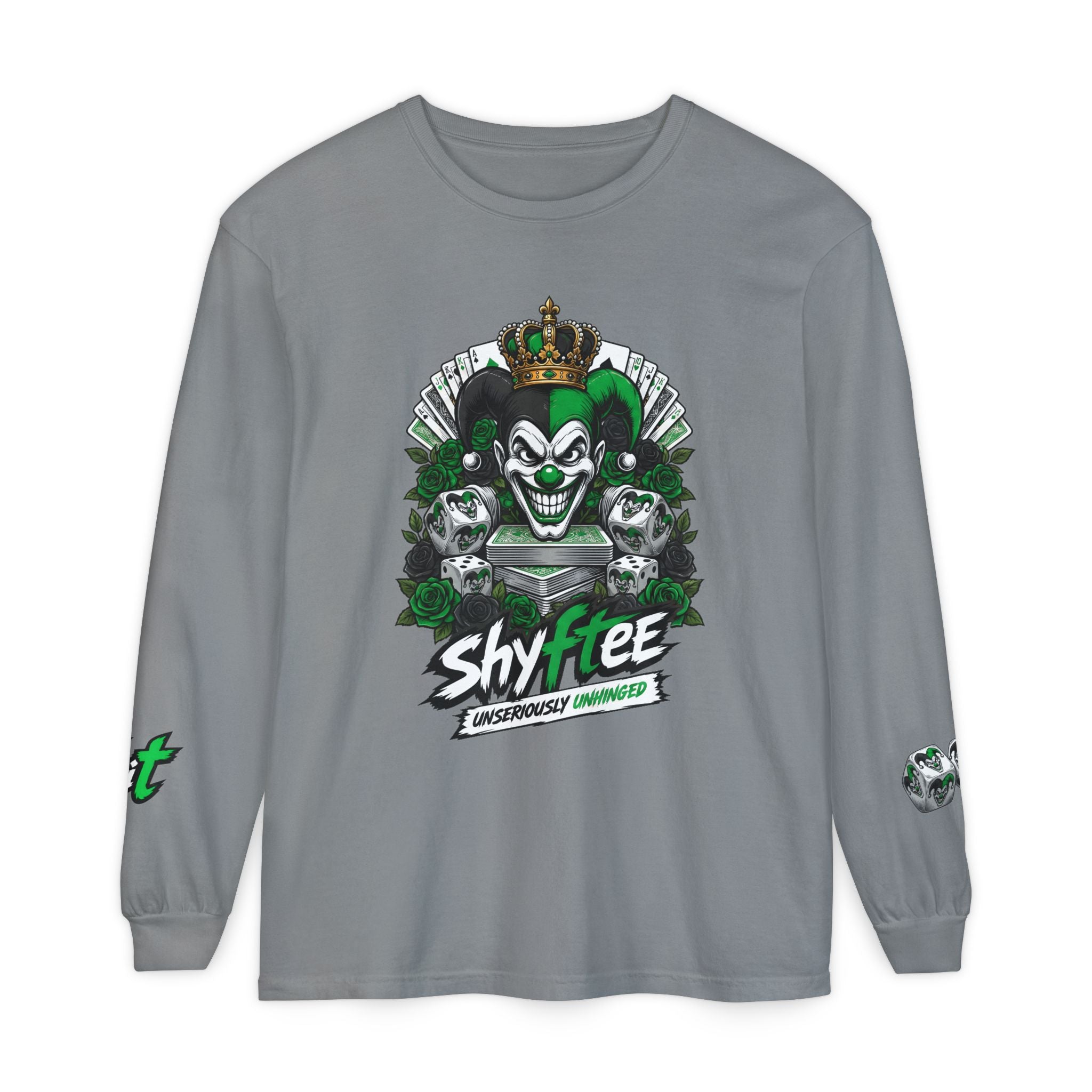 Shyftee "Stacked" Long-Sleeve (Green)