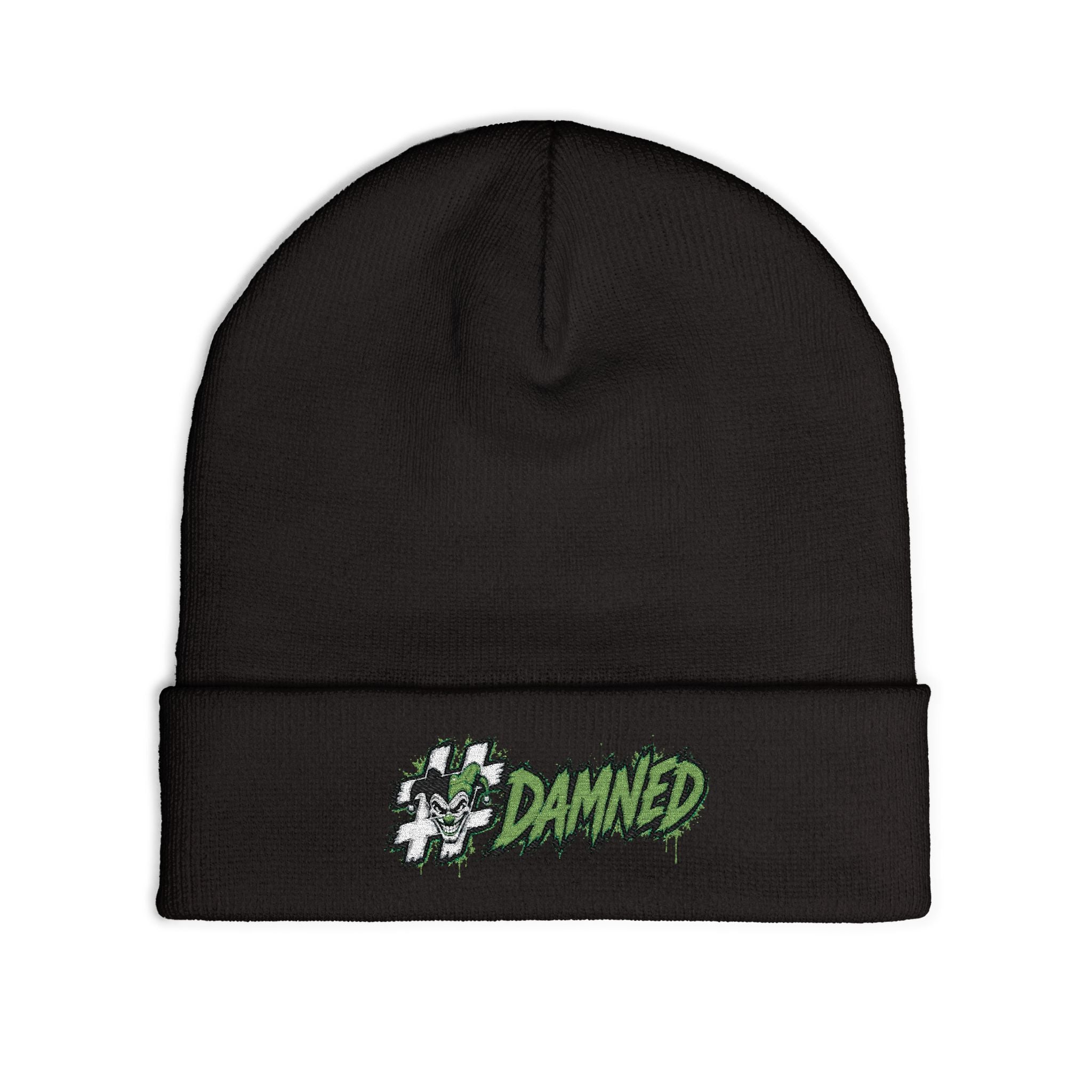 Shyftee "#Damned" Knit Beanie (Green)