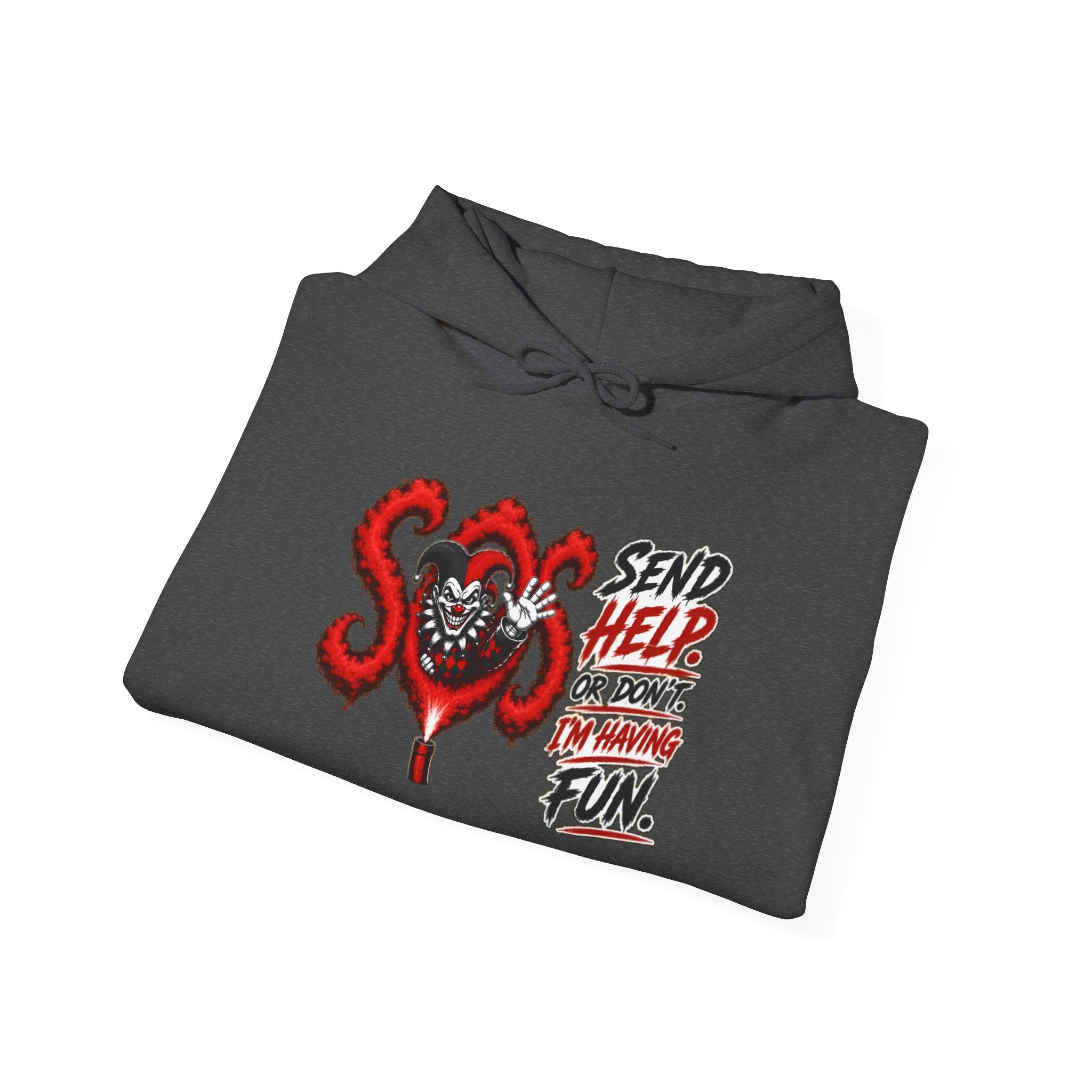 Shyftee "Send Help" Hoodie (Red)