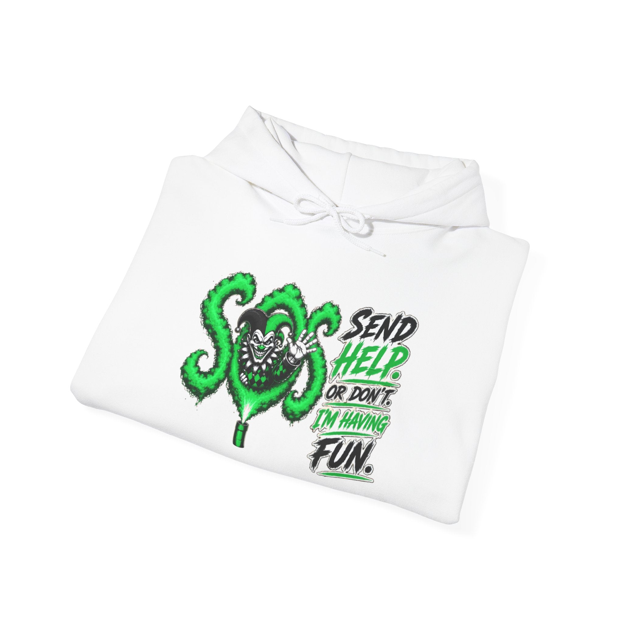 Shyftee "Send Help" Hoodie (Green)