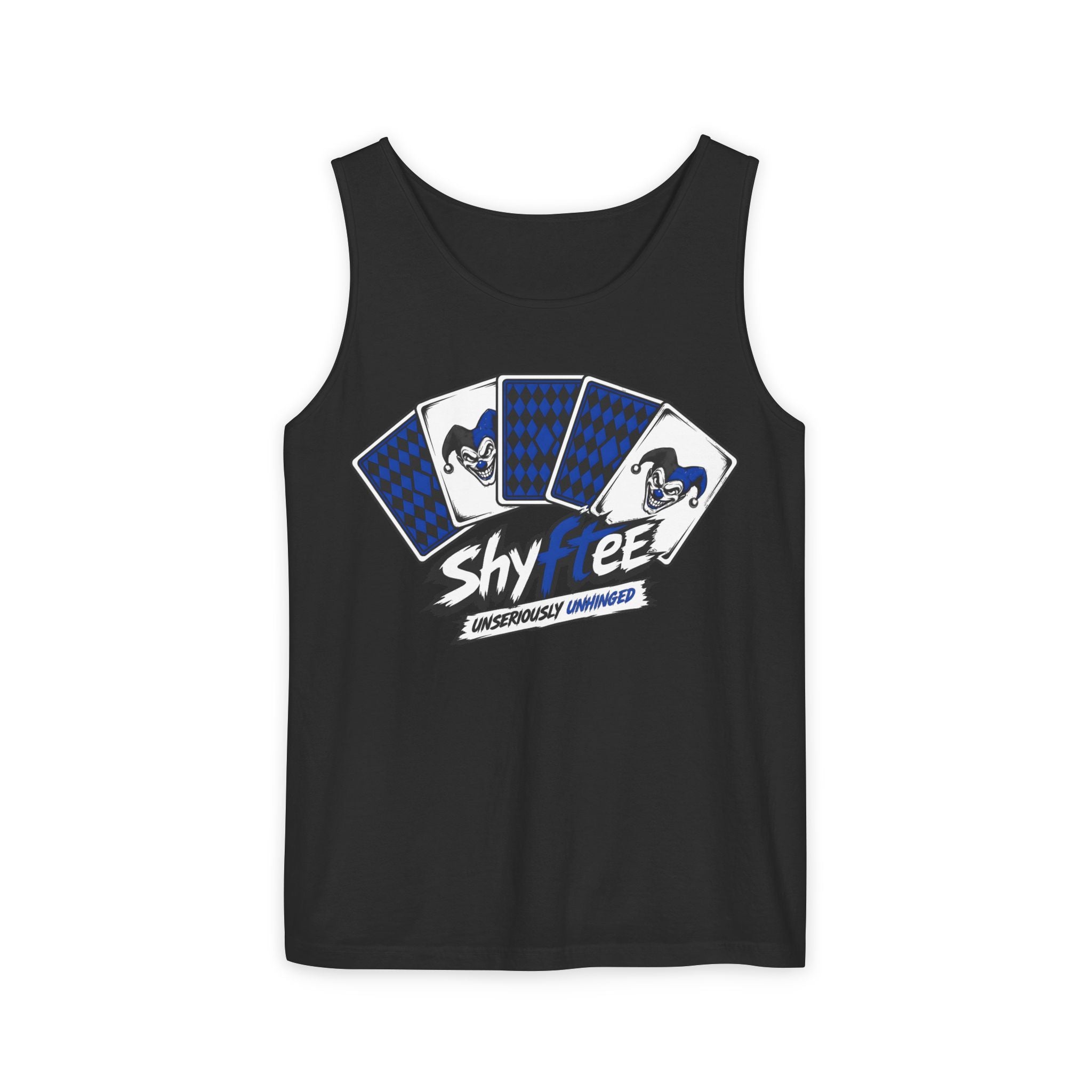 Shyftee "Stacked Deck" Tank Top (Blue)