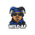 Shyftee "Wild AF" Sticker (Blue)