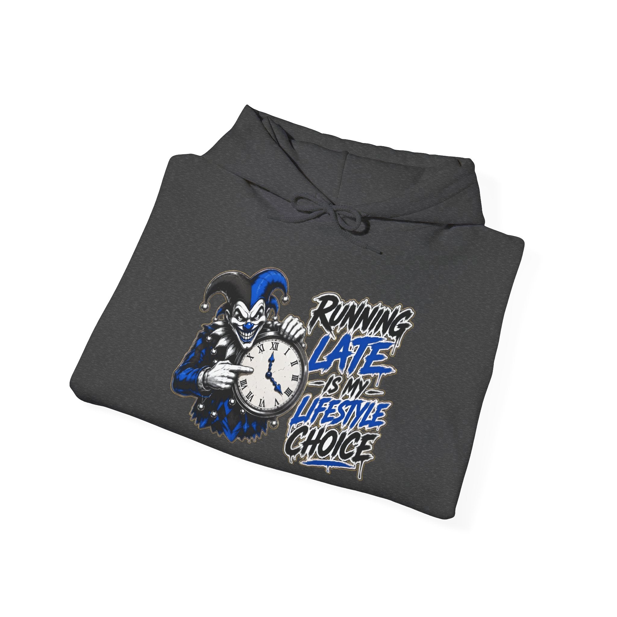 Shyftee "Late is my Lifestyle" Hoodie (Blue)