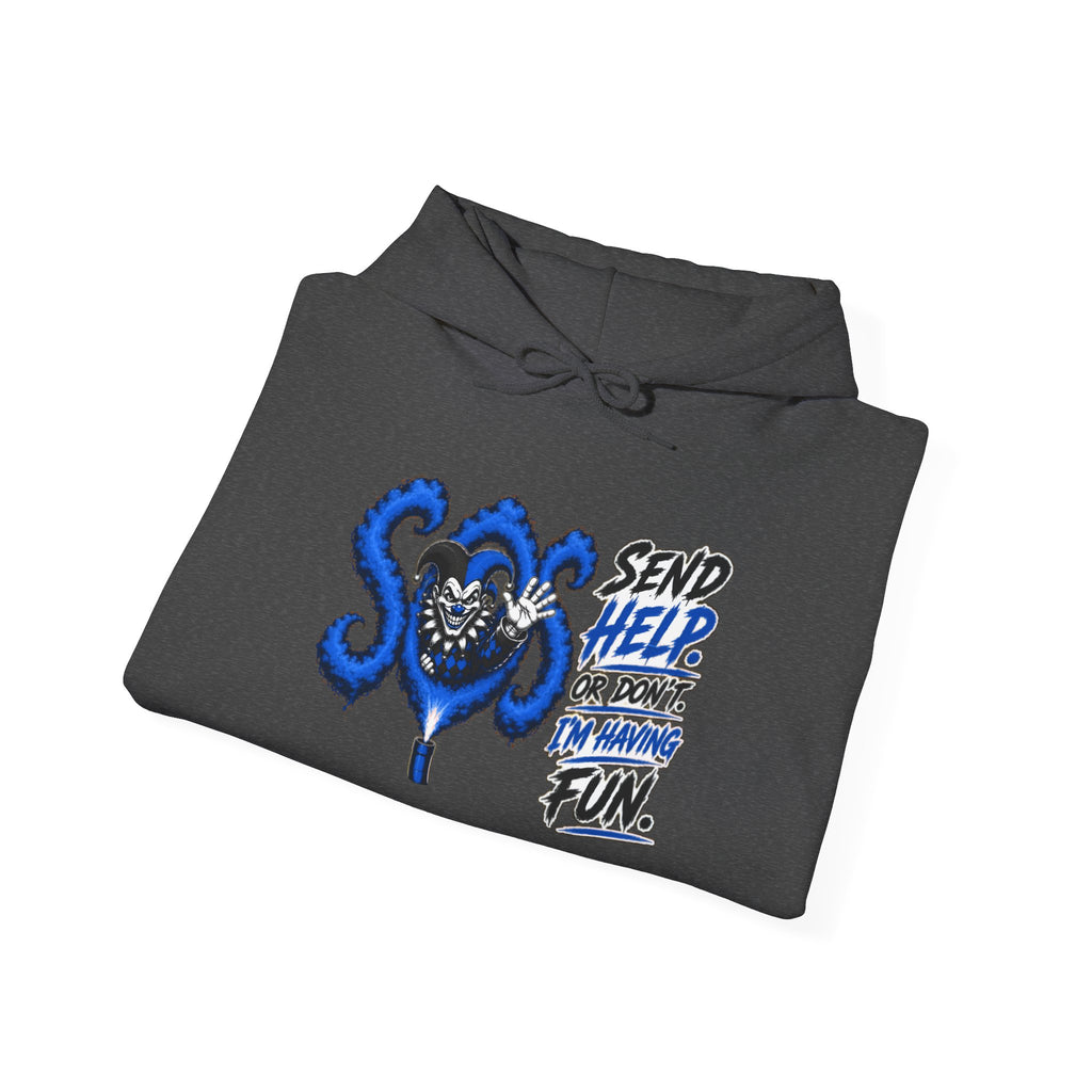 Shyftee "Send Help" Hoodie (Blue)
