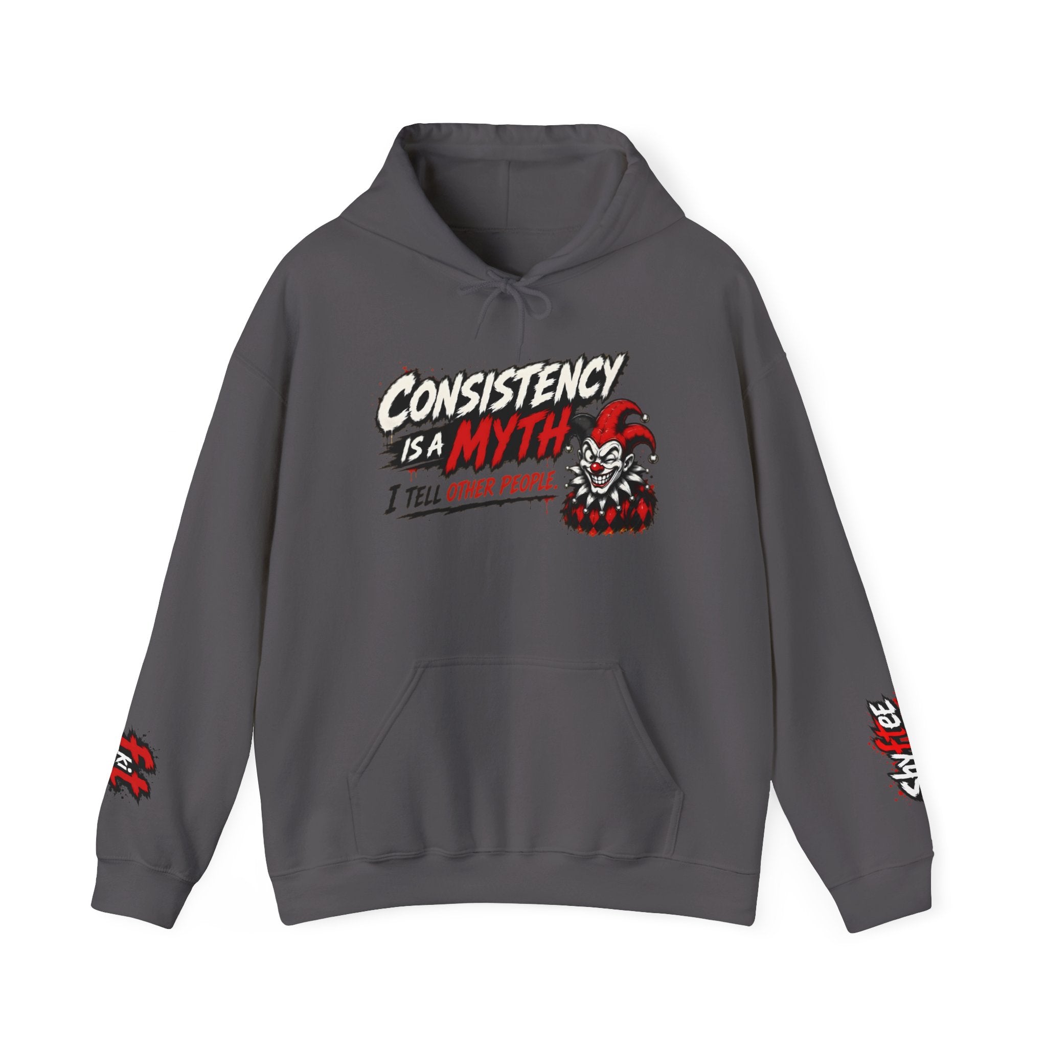 Shyftee "Consistency is a Myth" Hoodie (Red)