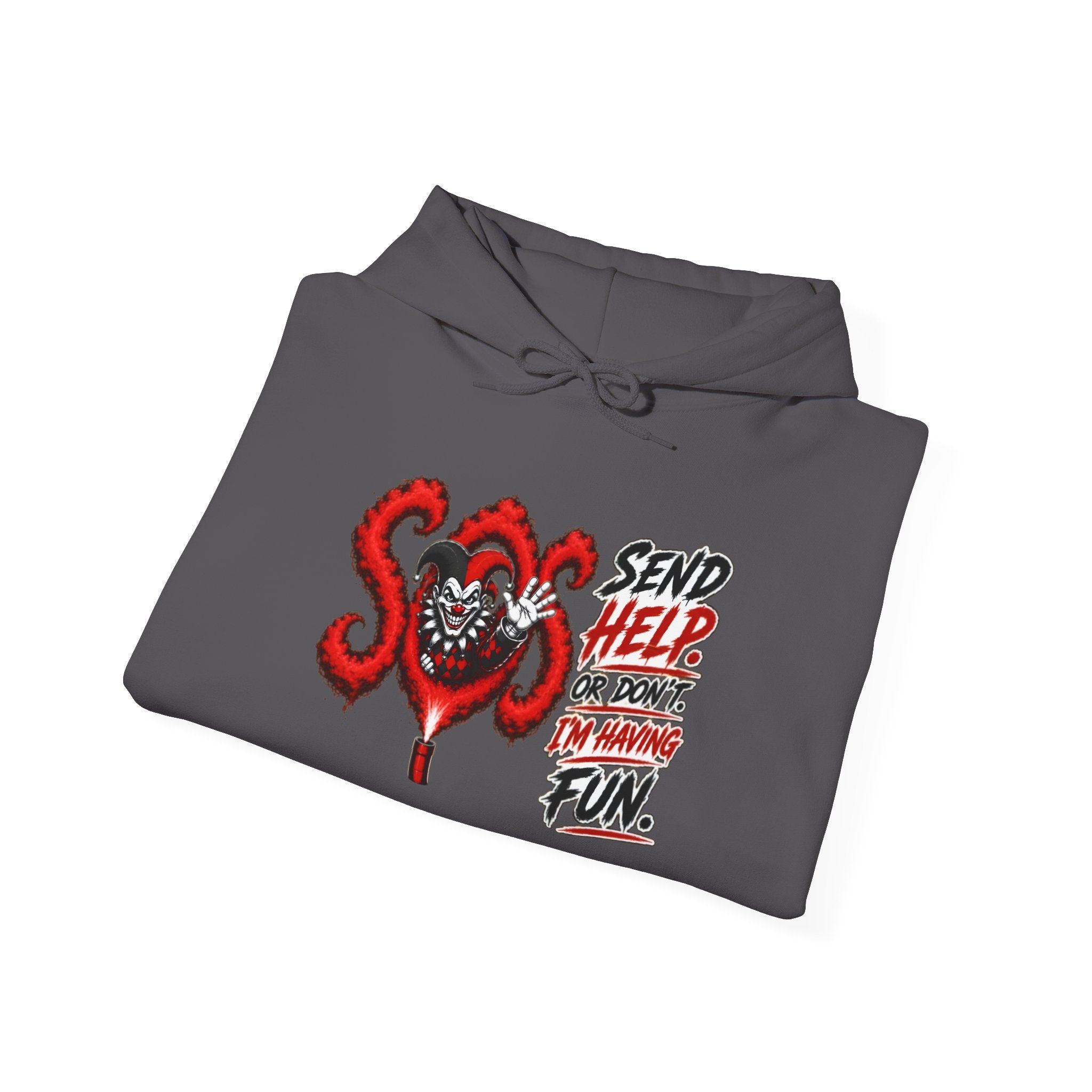 Shyftee "Send Help" Hoodie (Red)