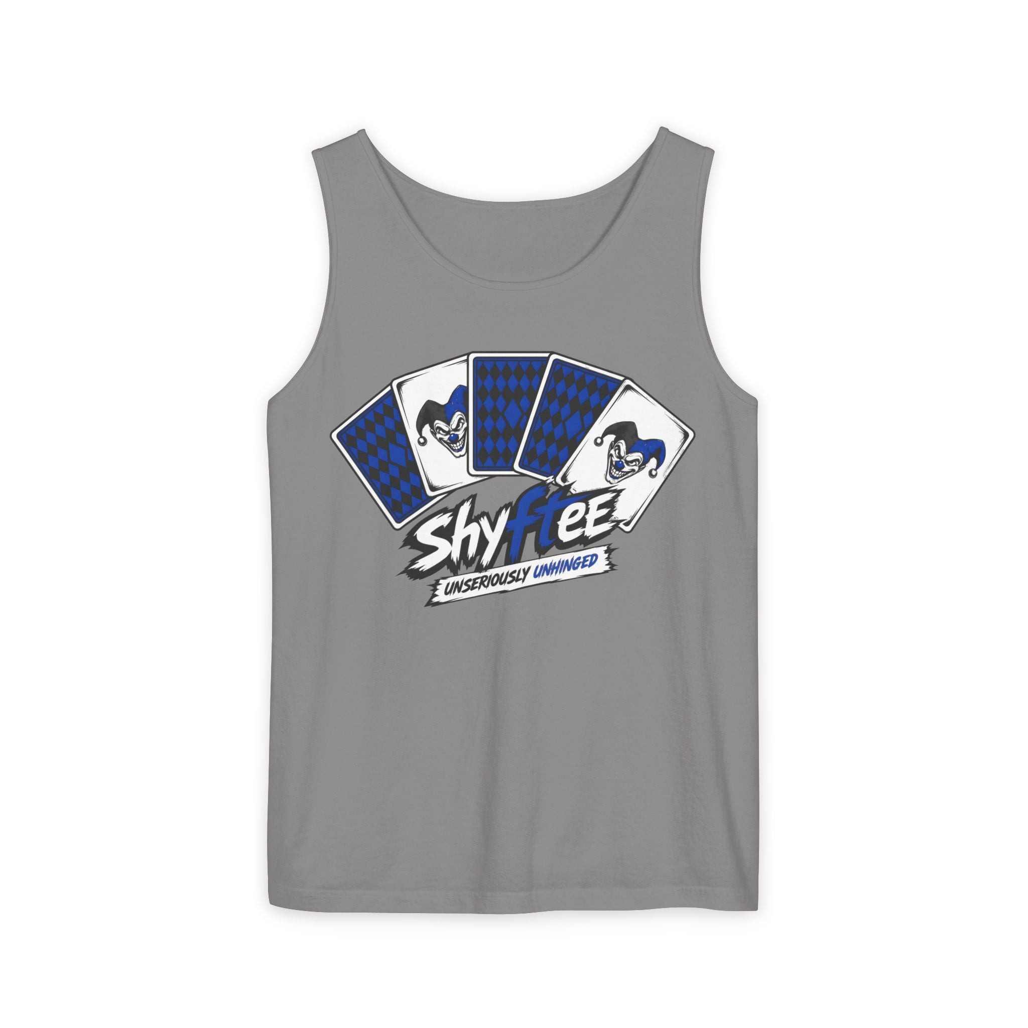 Shyftee "Stacked Deck" Tank Top (Blue)