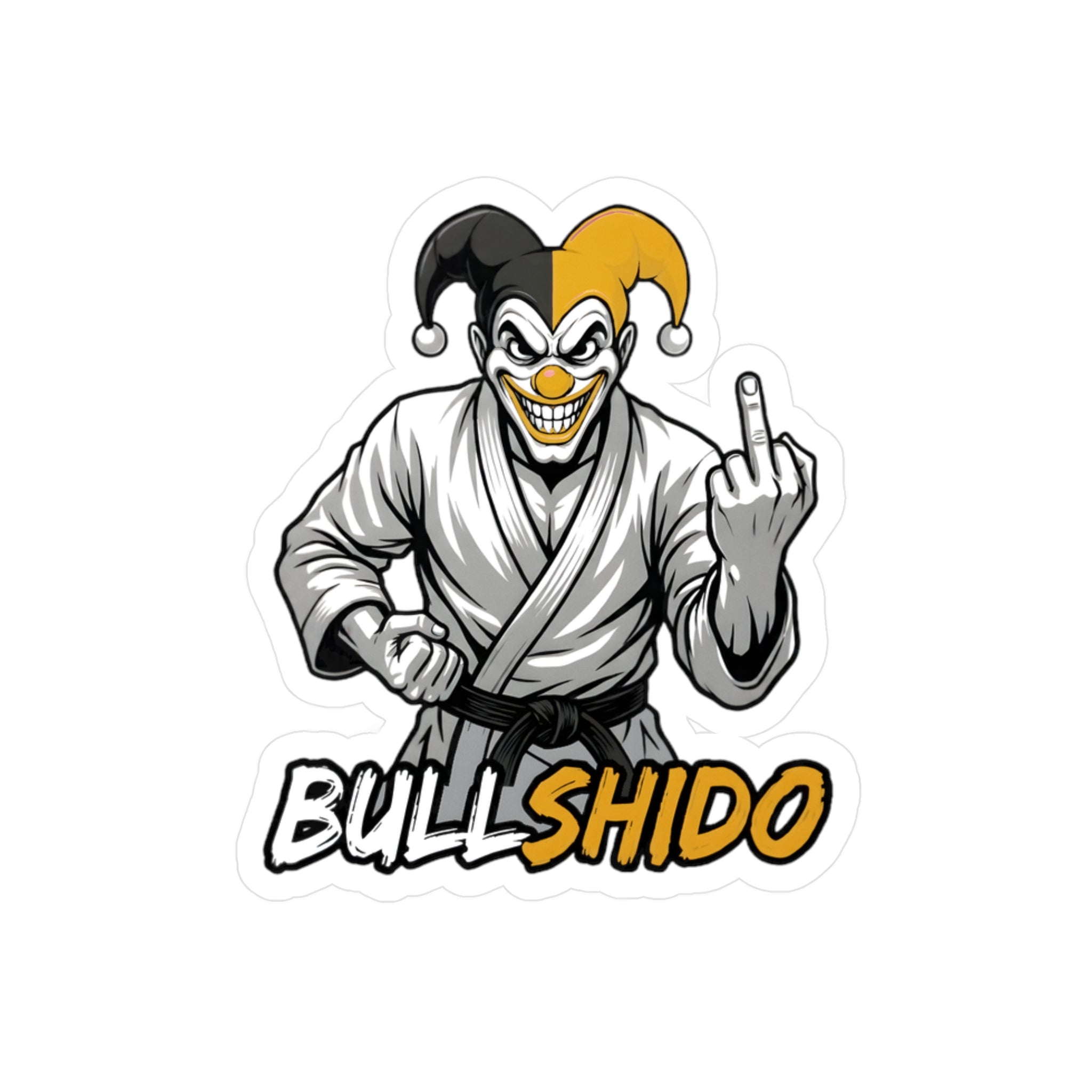 Shyftee "Bullshido" Sticker (Yellow)