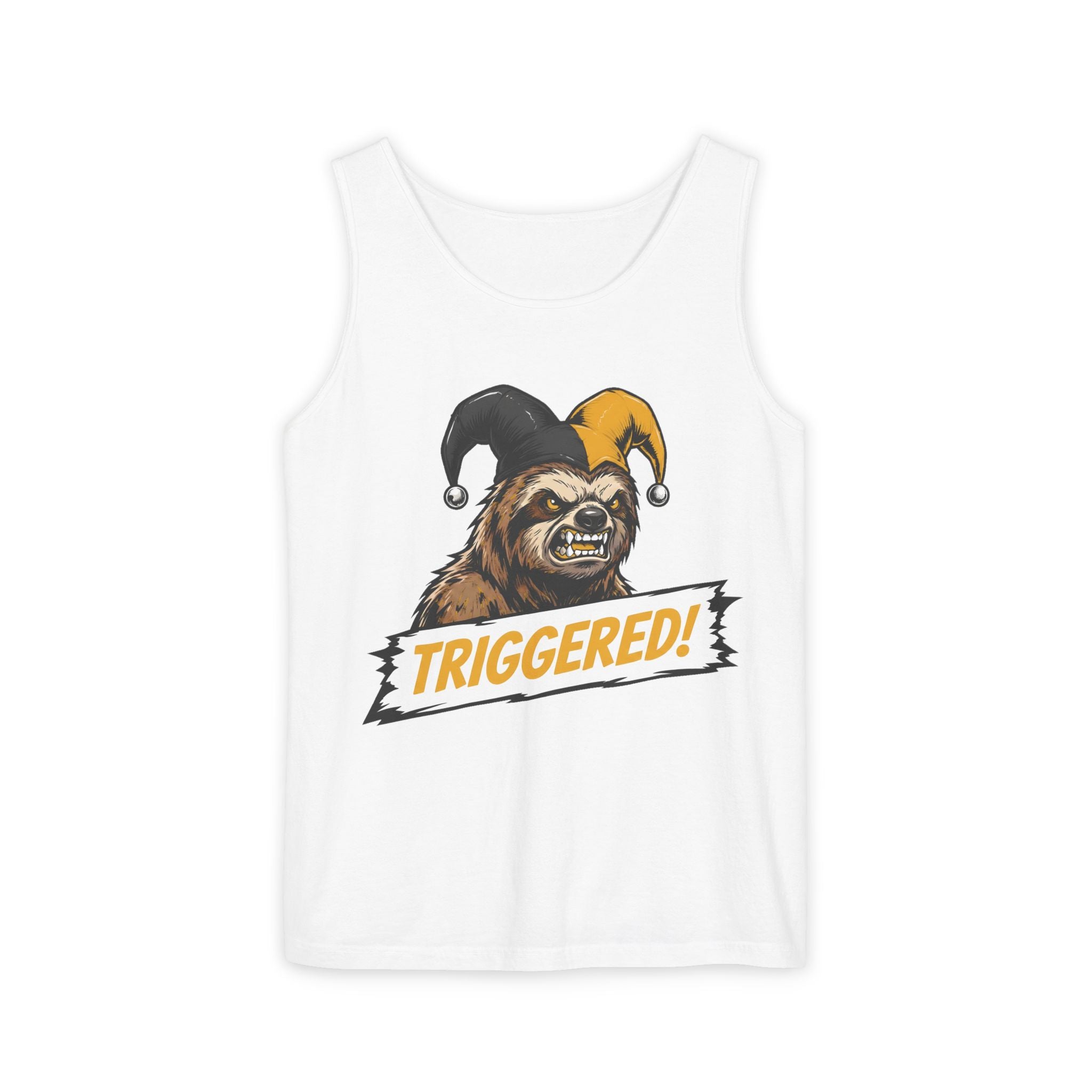 Shyftee "Triggered" Tank Top (Yellow)