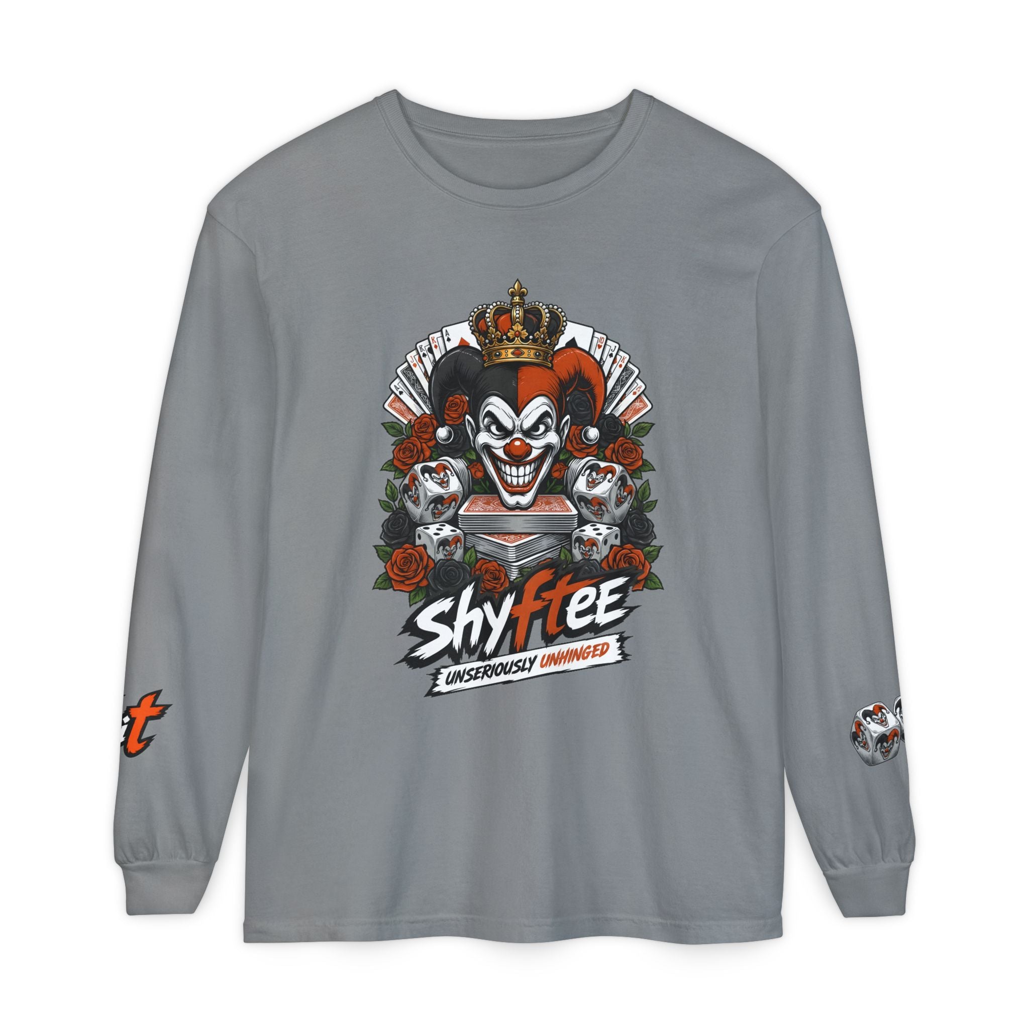 Shyftee "Stacked" Long-Sleeve (Orange)
