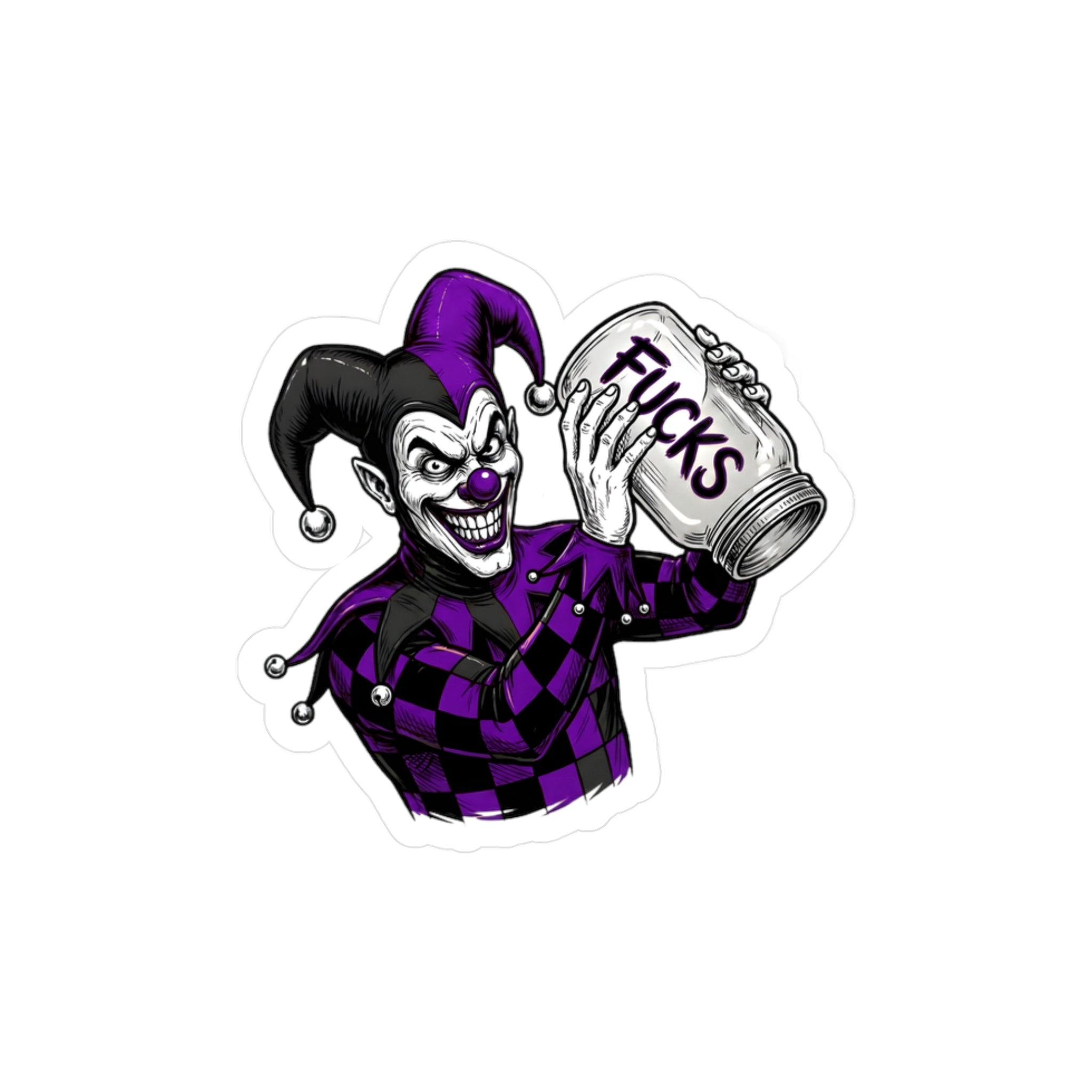 Shyftee "Fresh Out" Sticker (Purple)