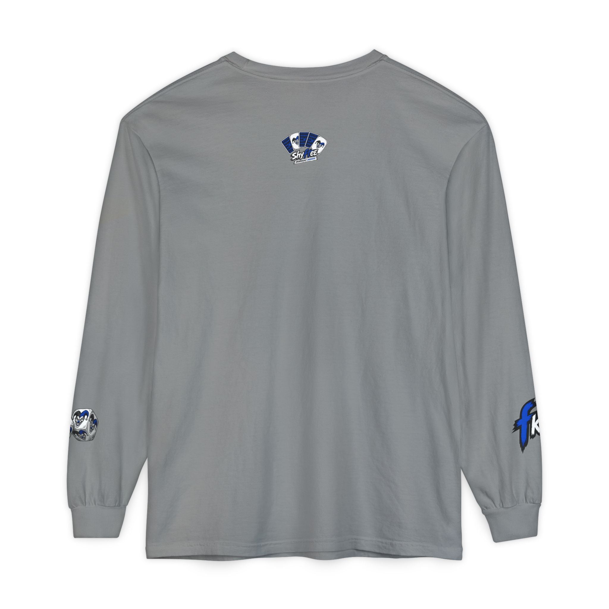 Shyftee "Stacked" Long-Sleeve (Blue)