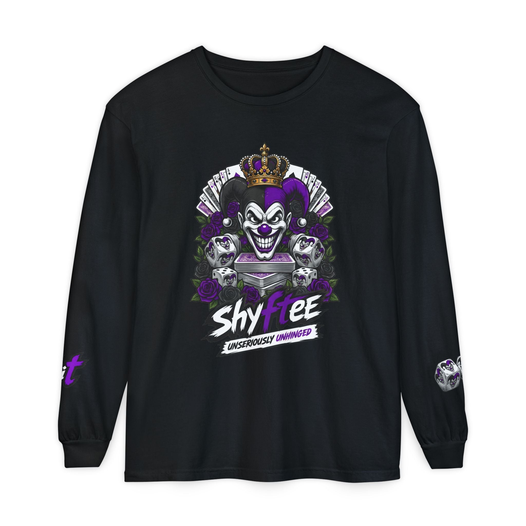 Shyftee "Stacked" Long-Sleeve (Purple)