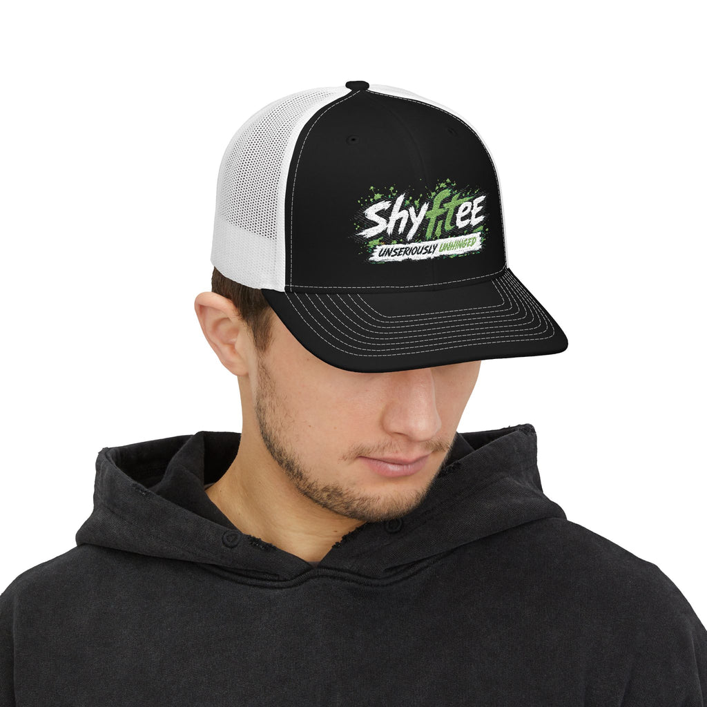 Shyftee "Unseriously Unhinged" Trucker Hat (Green)