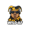Shyftee "Wild AF" Sticker (Yellow)
