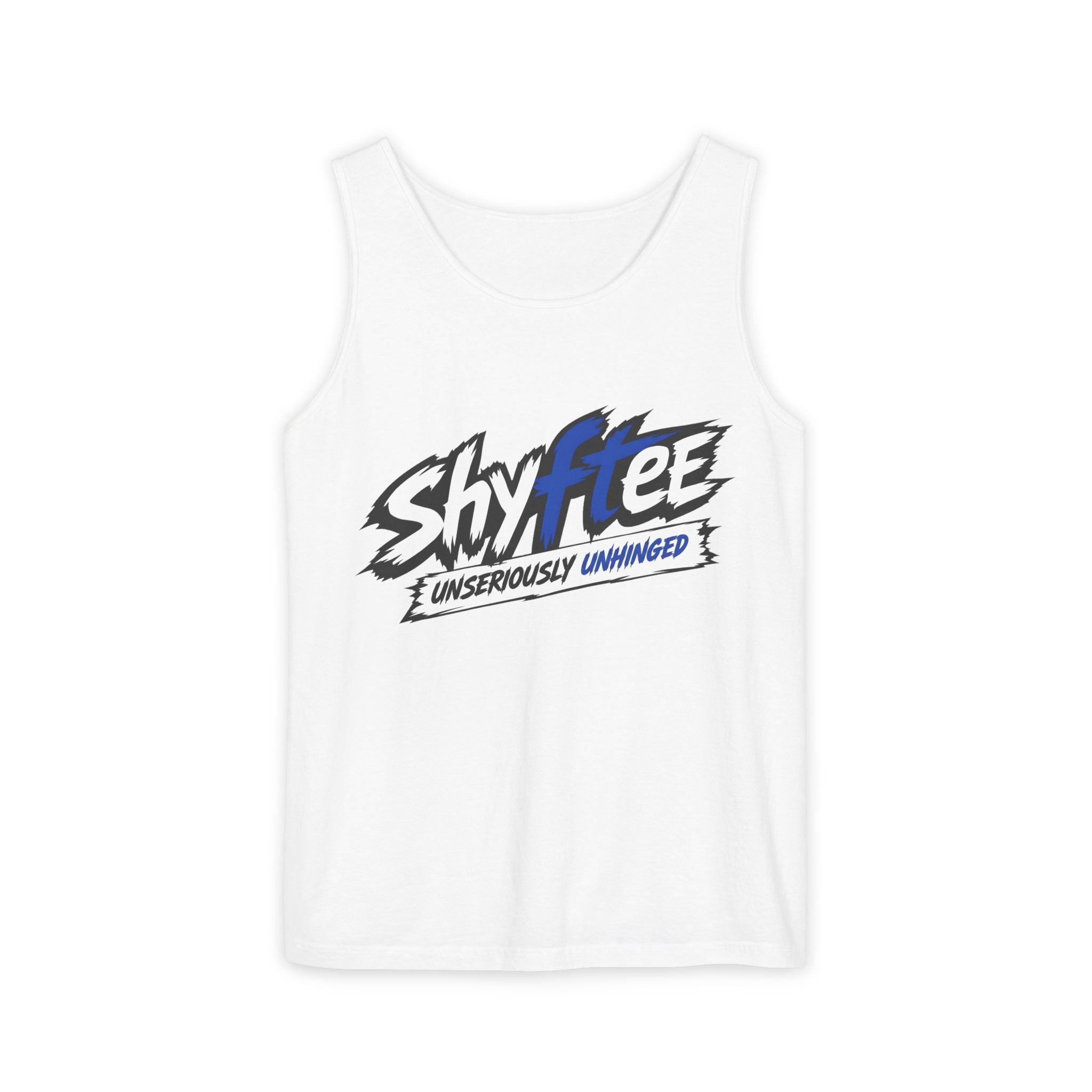 Shyftee "Unseriously Unhinged" Tank Top (Blue)