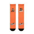 Shyftee "Snowflake" Crew Socks (Orange)