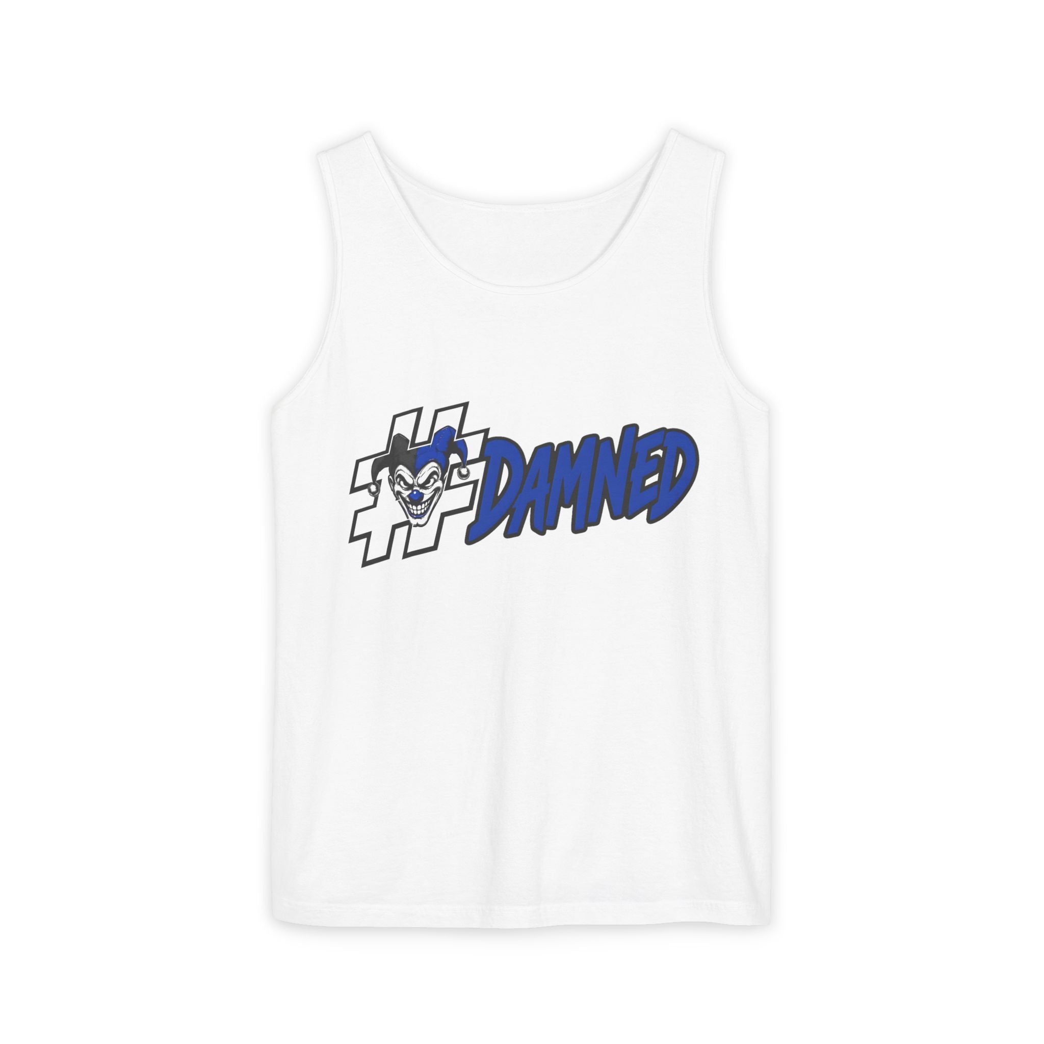 Shyftee "#Damned" Tank Top (Blue)