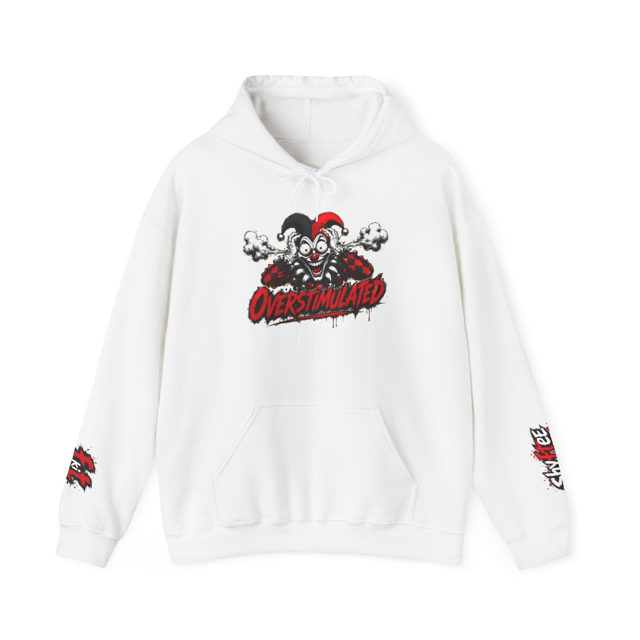 Shyftee "Overstimulated" Hoodie (Red)