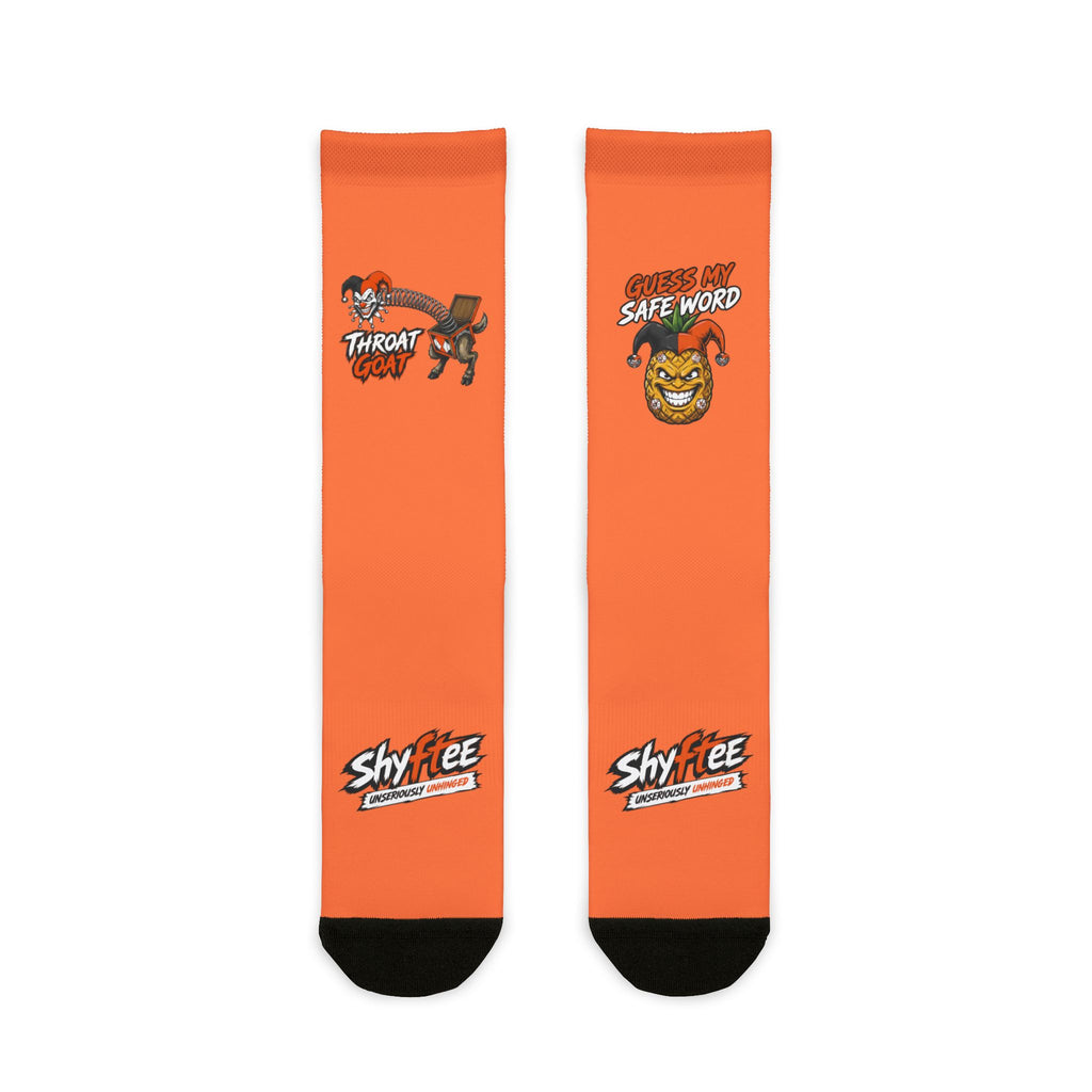 Shyftee "Offensive" Crew Socks (Orange)