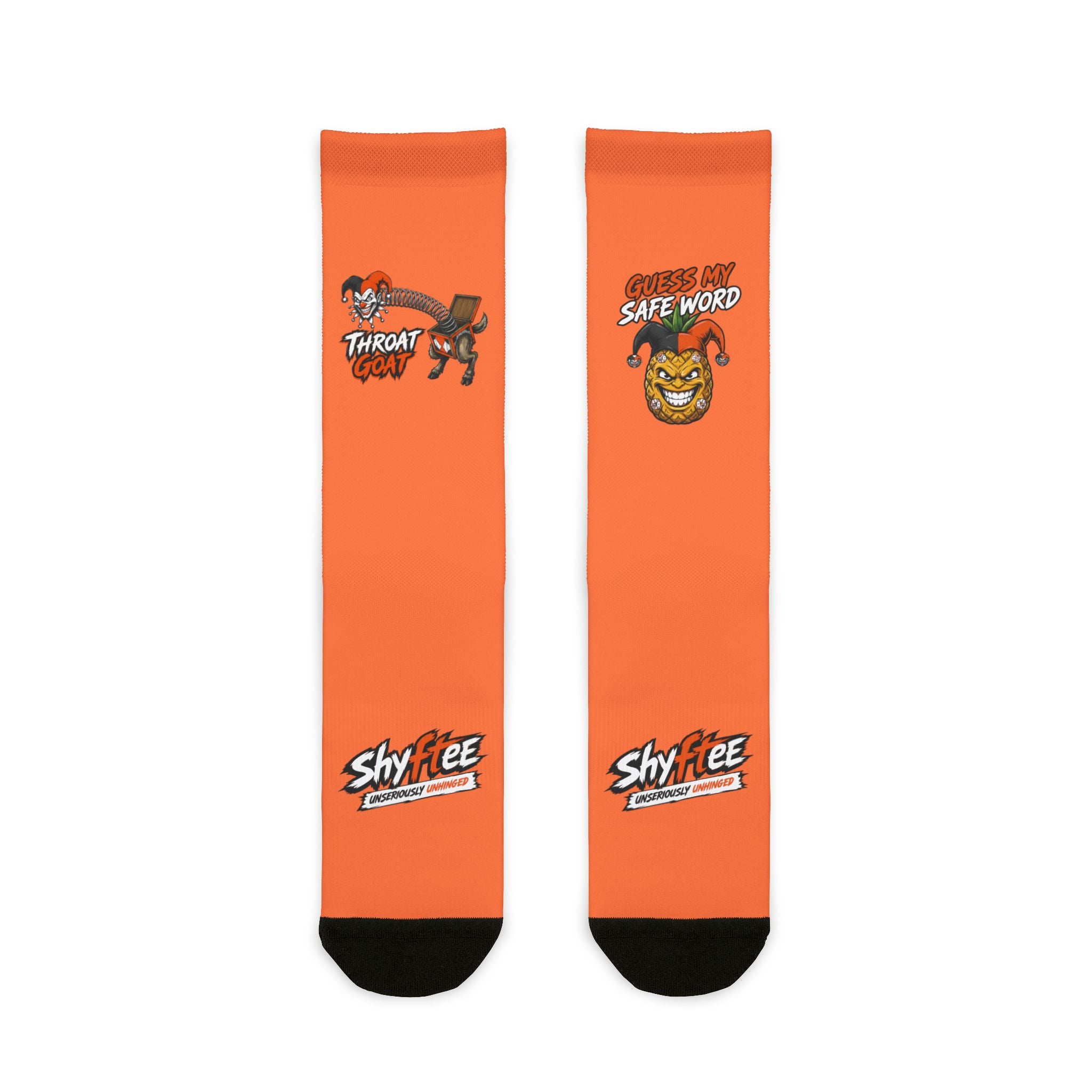 Shyftee "Offensive" Crew Socks (Orange)