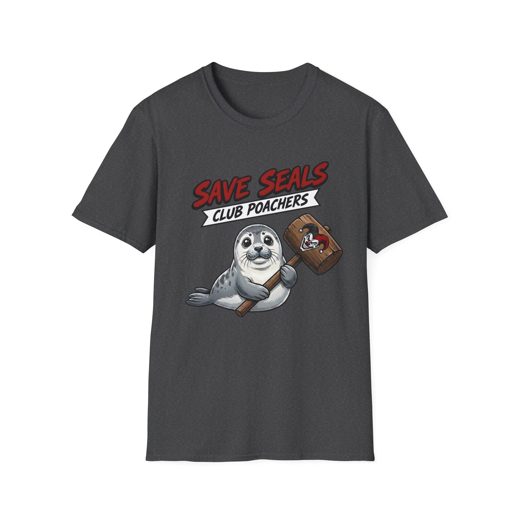 Shyftee "Save Seals - Club Poachers" Tee (Red)