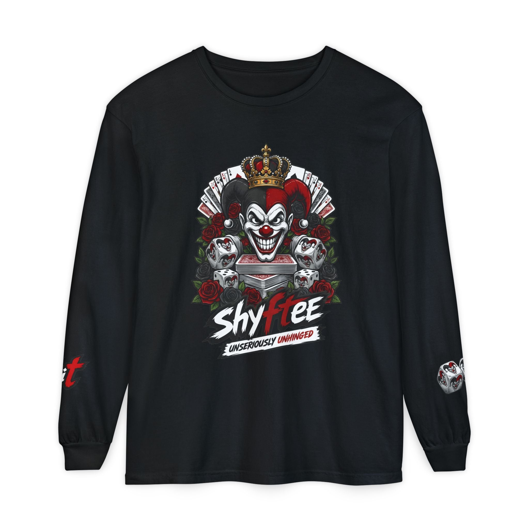 Shyftee "Stacked" Long-Sleeve (Red)