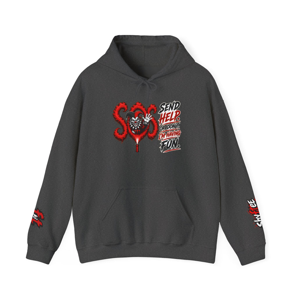 Shyftee "Send Help" Hoodie (Red)