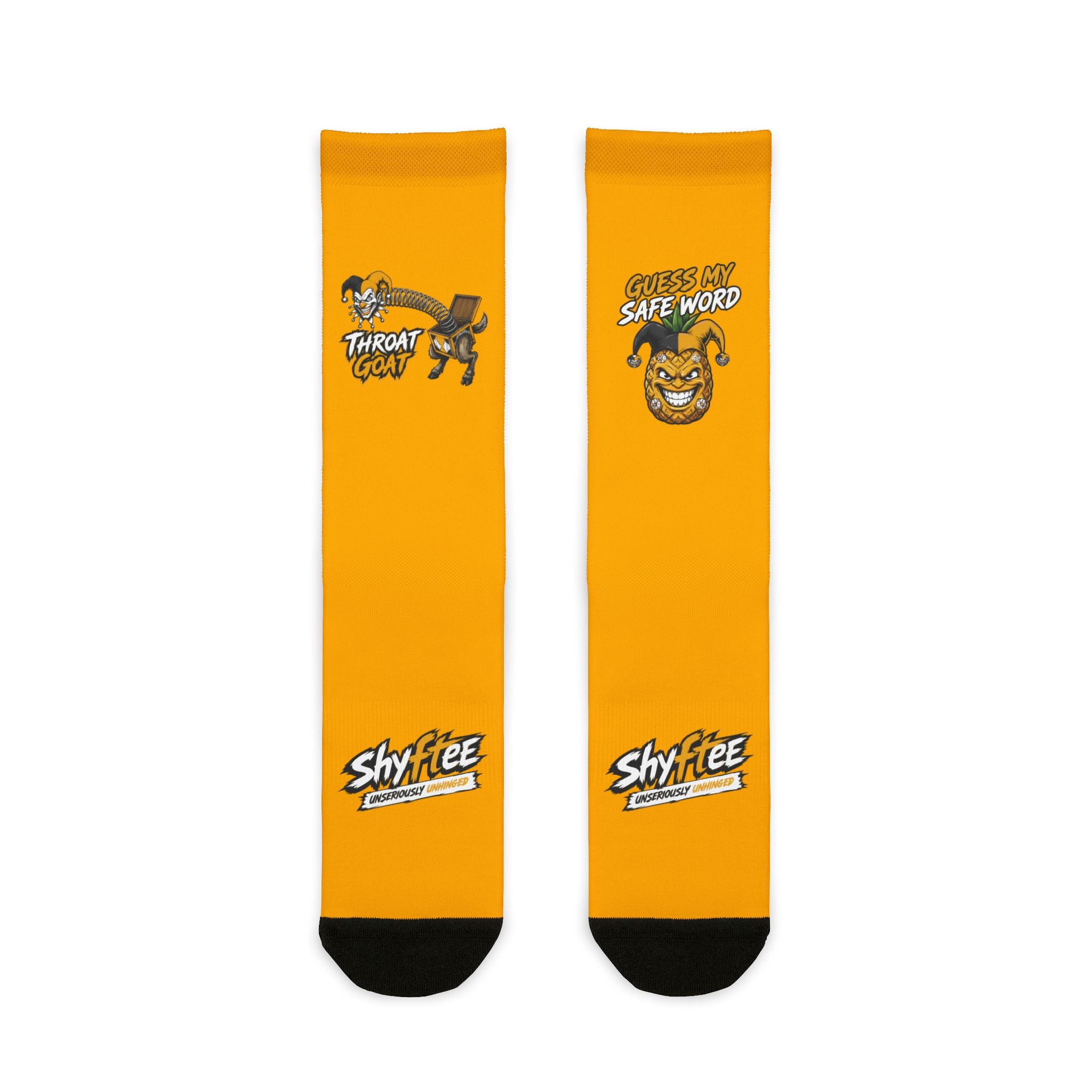 Shyftee "Offensive" Crew Socks (Yellow)