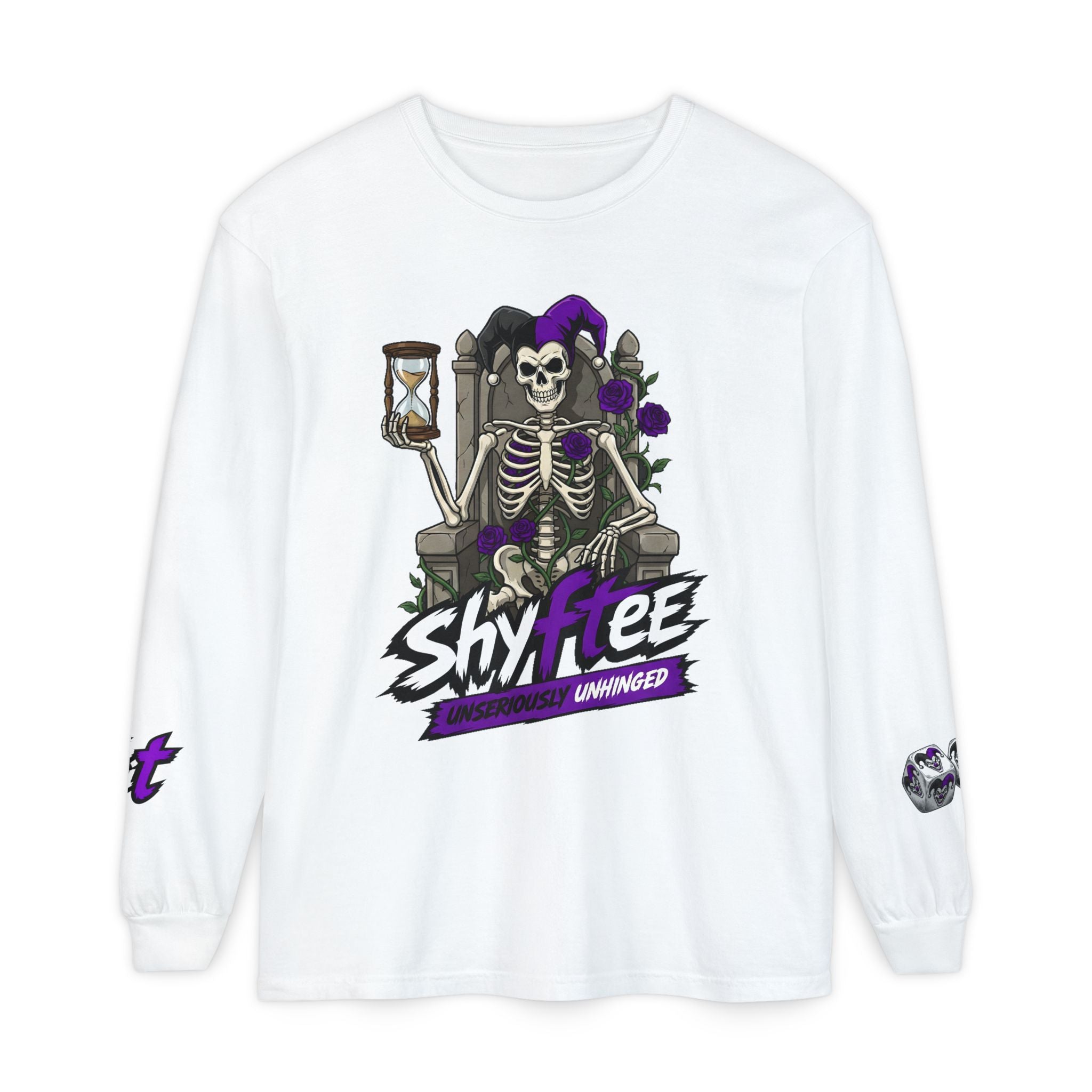 Shyftee "Time's Up" Long-Sleeve (Purple)