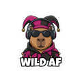 Shyftee "Wild AF" Sticker (Pink)
