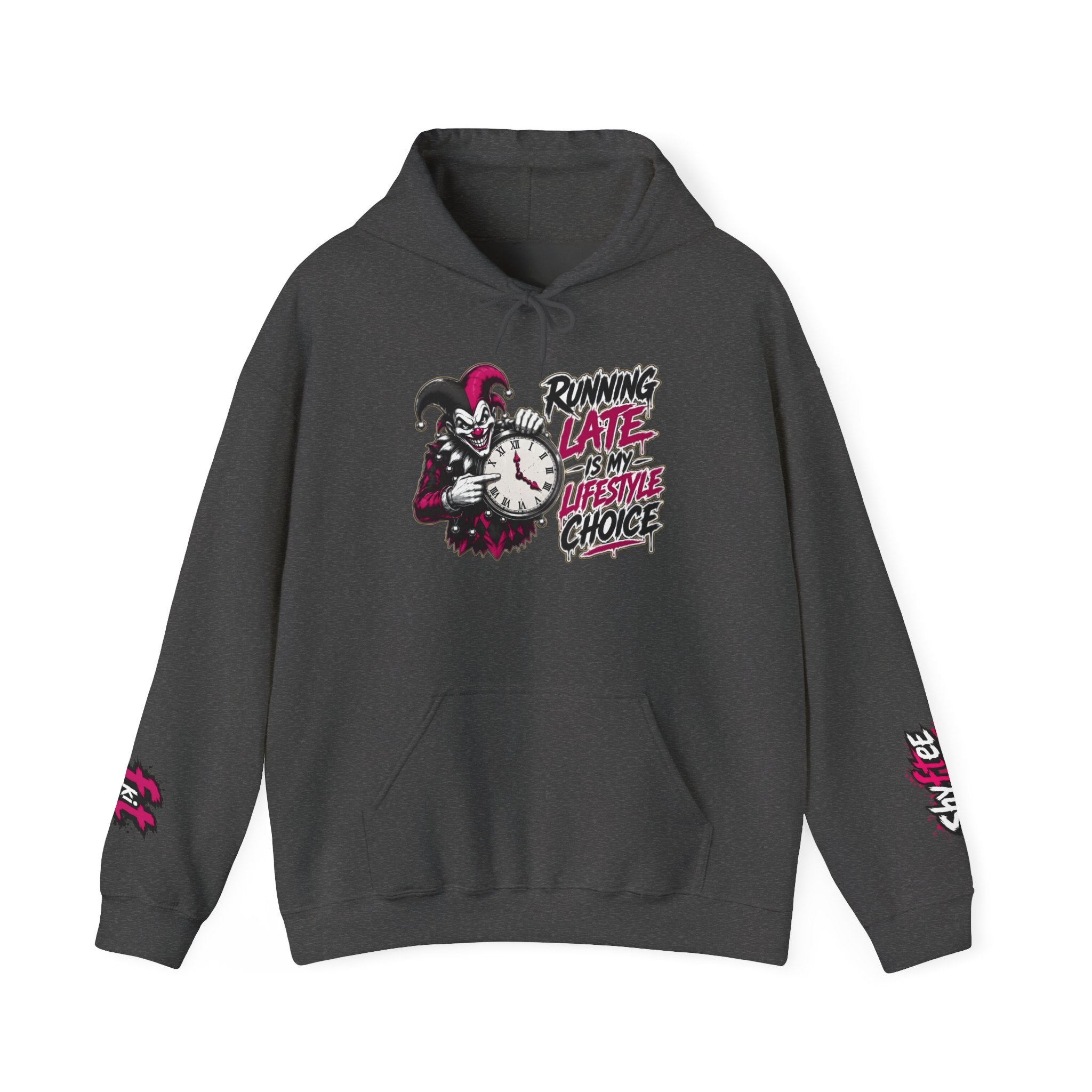 Shyftee "Late is my Lifestyle" Hoodie (Pink)