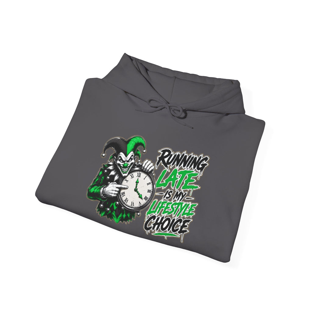 Shyftee "Late is my Lifestyle" Hoodie (Green)