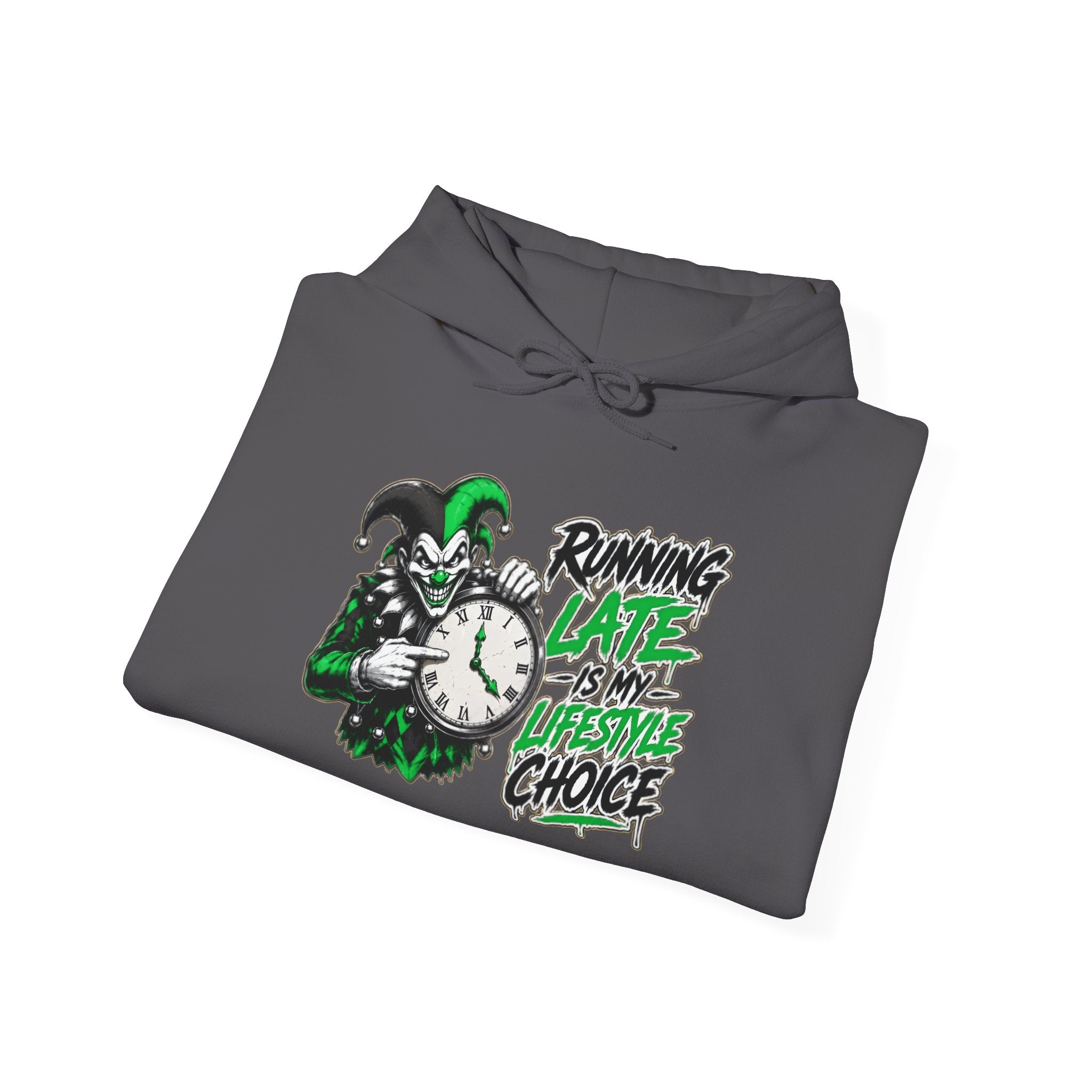 Shyftee "Late is my Lifestyle" Hoodie (Green)