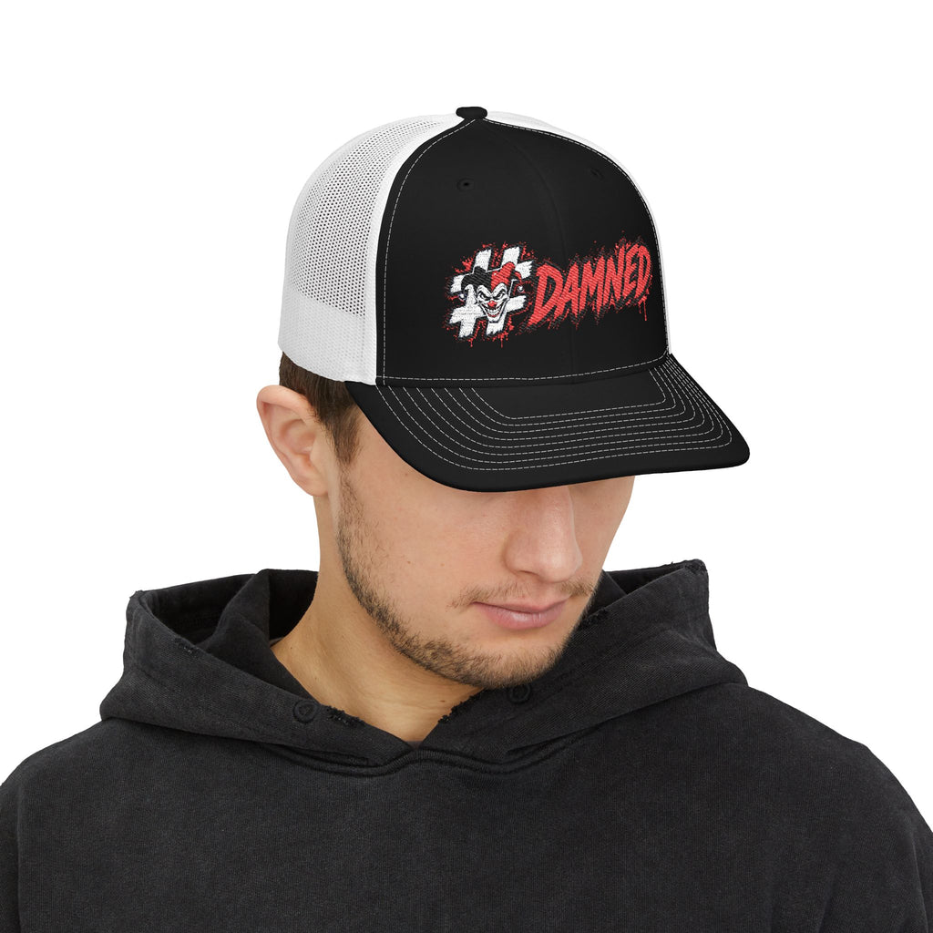 Shyftee "#Damned" Trucker Hat (Red)