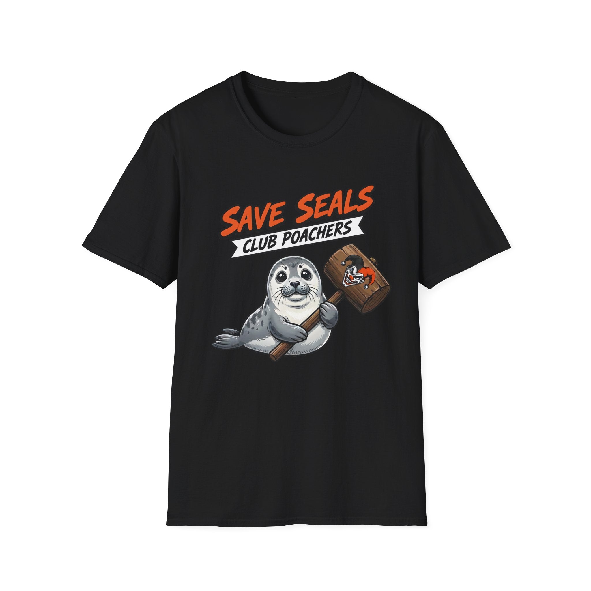 Shyftee "Save Seals - Club Poachers" Tee (Orange)
