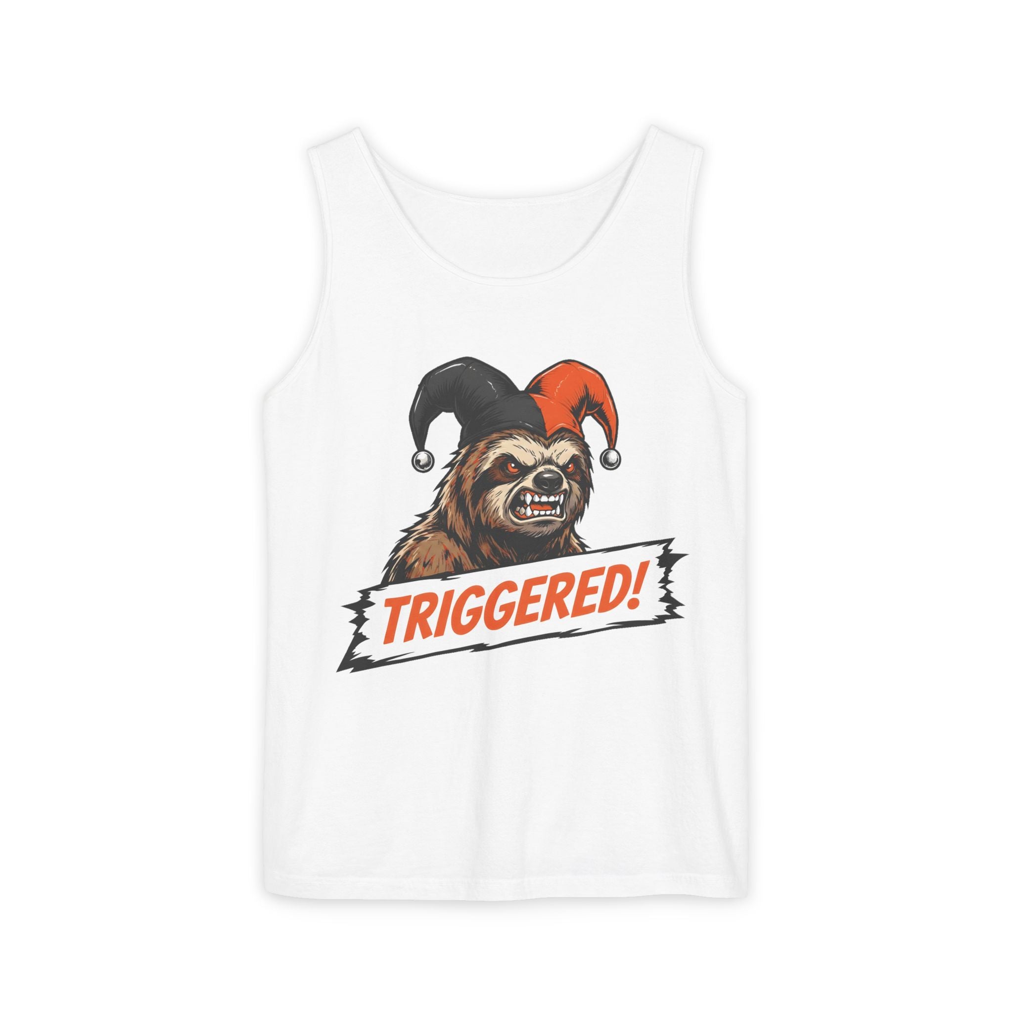 Shyftee "Triggered" Tank Top (Orange)