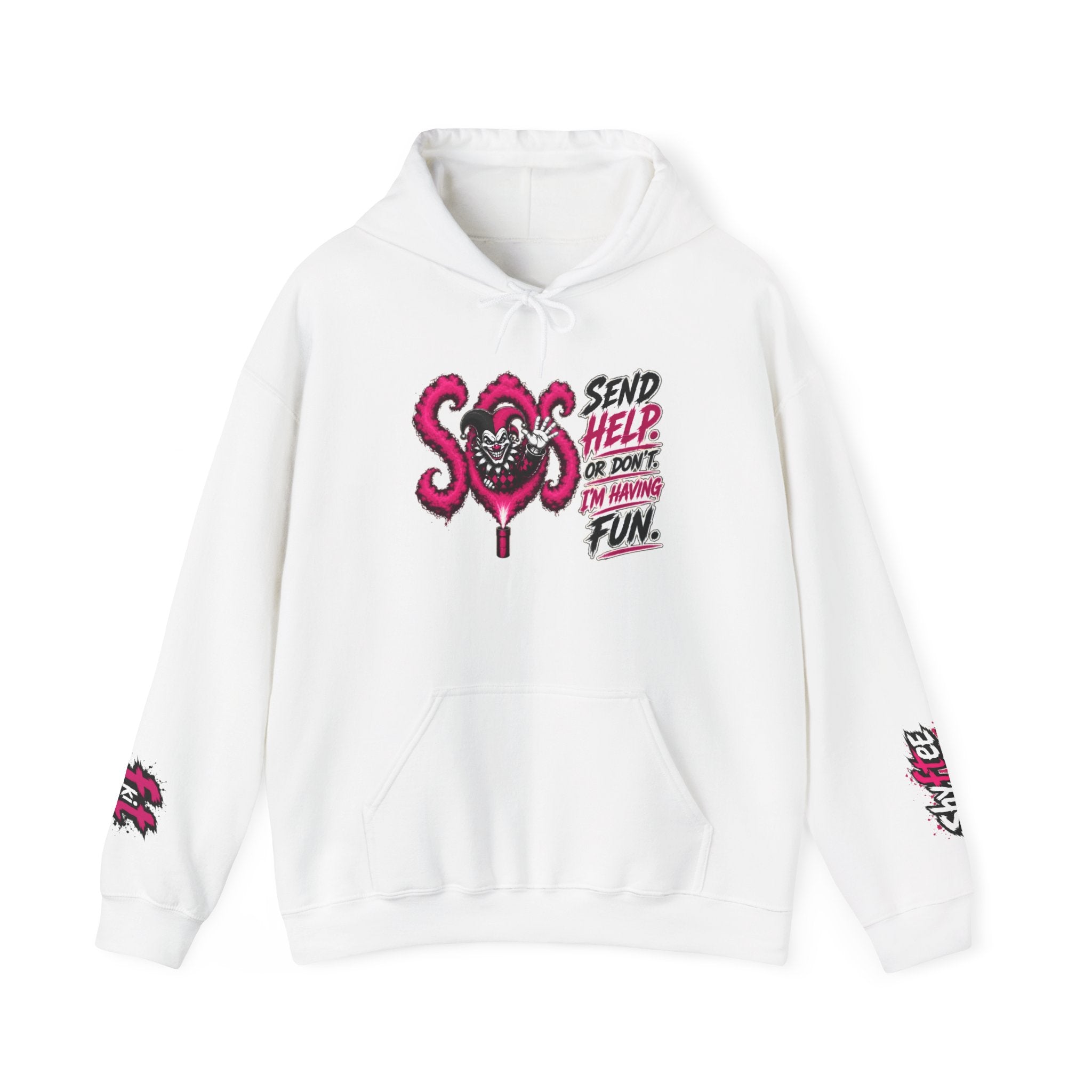 Shyftee "Send Help" Hoodie (Pink)