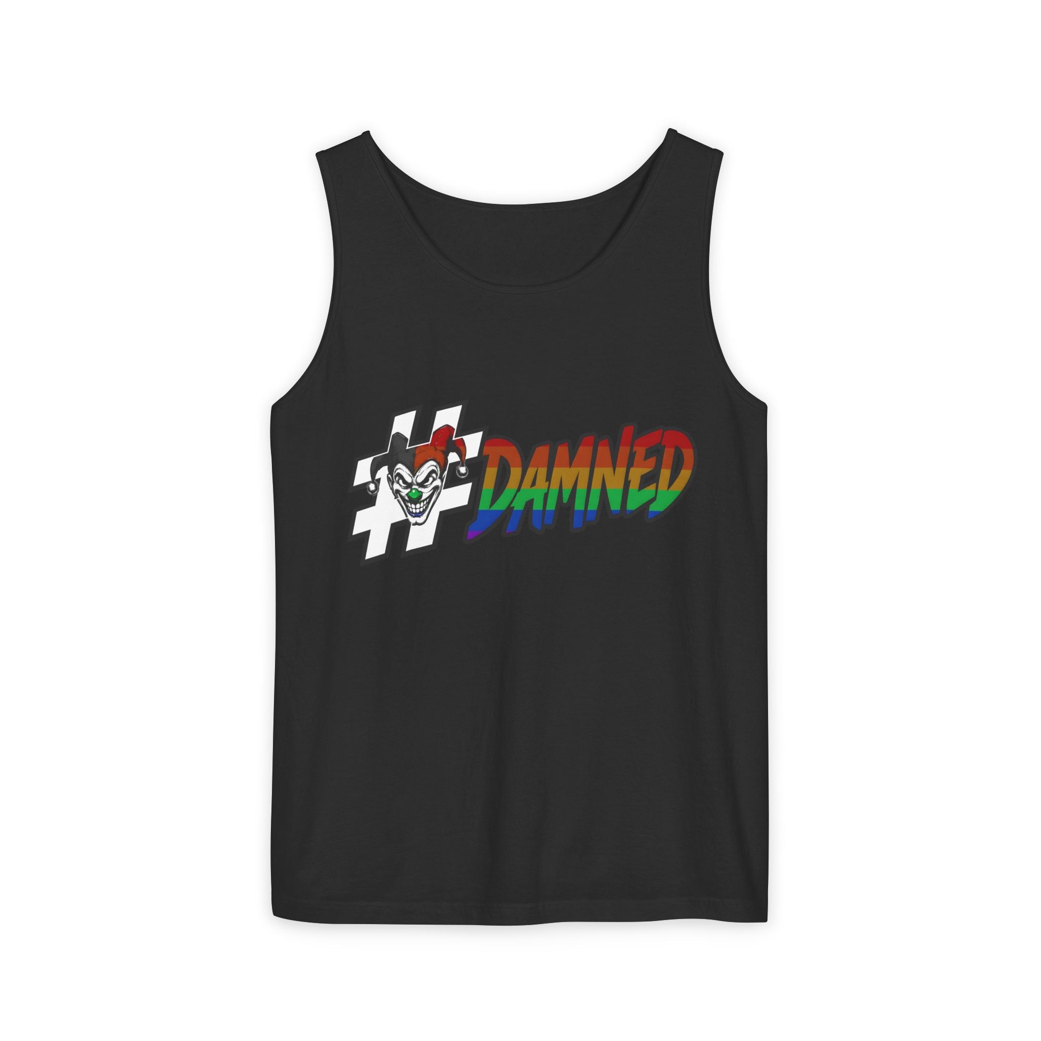 Shyftee "#Damned" Tank Top (Pride-Inspired)
