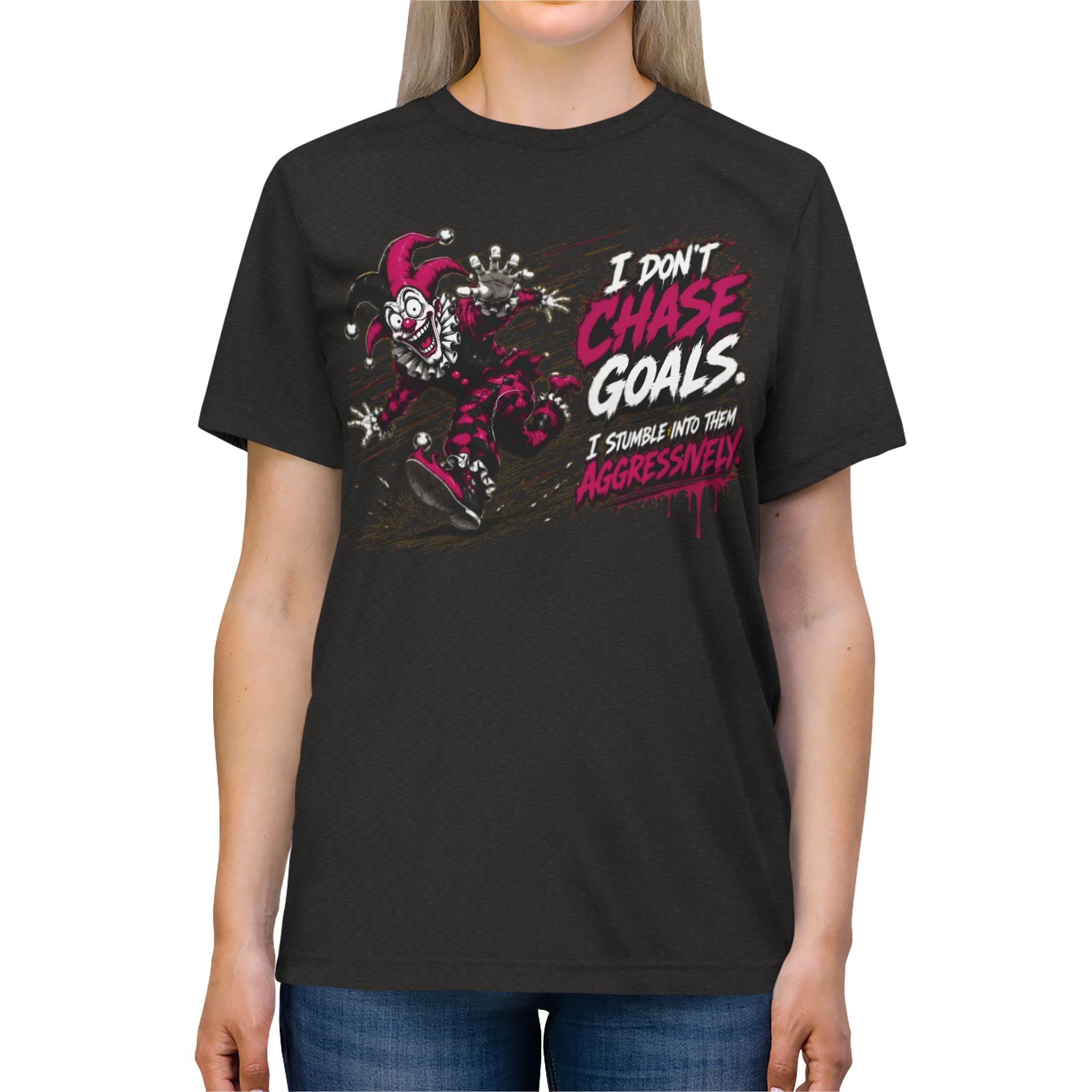 Shyftee "Don't Chase Goals" Tee (Pink)